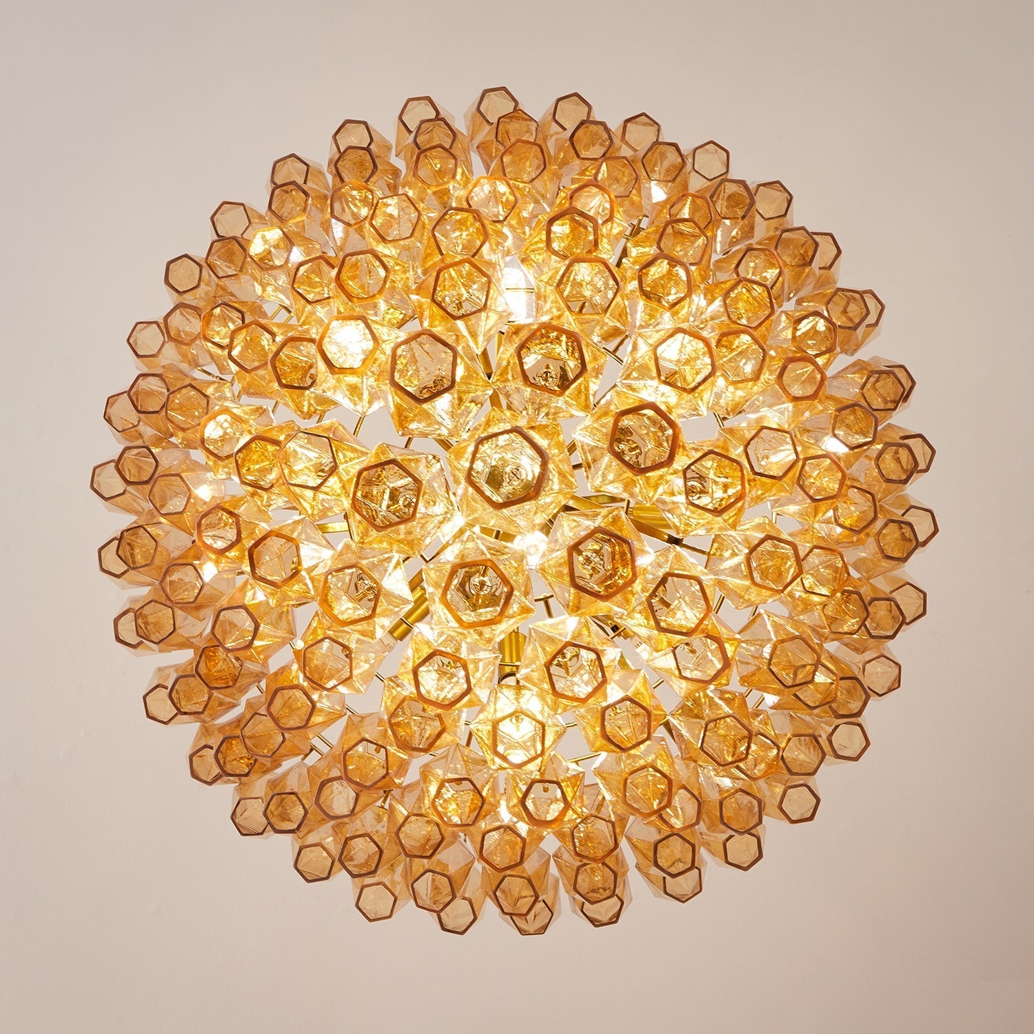 Orinelle Lustre Cascade en Verre Luxueux - Neutralighting