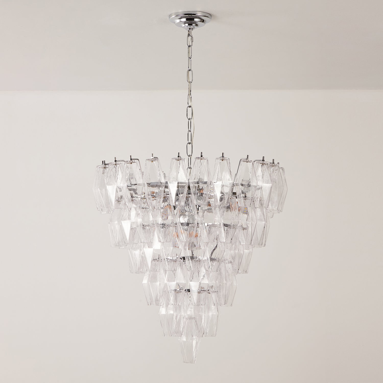 Orinelle Lustre Cascade en Verre Luxueux - Neutralighting