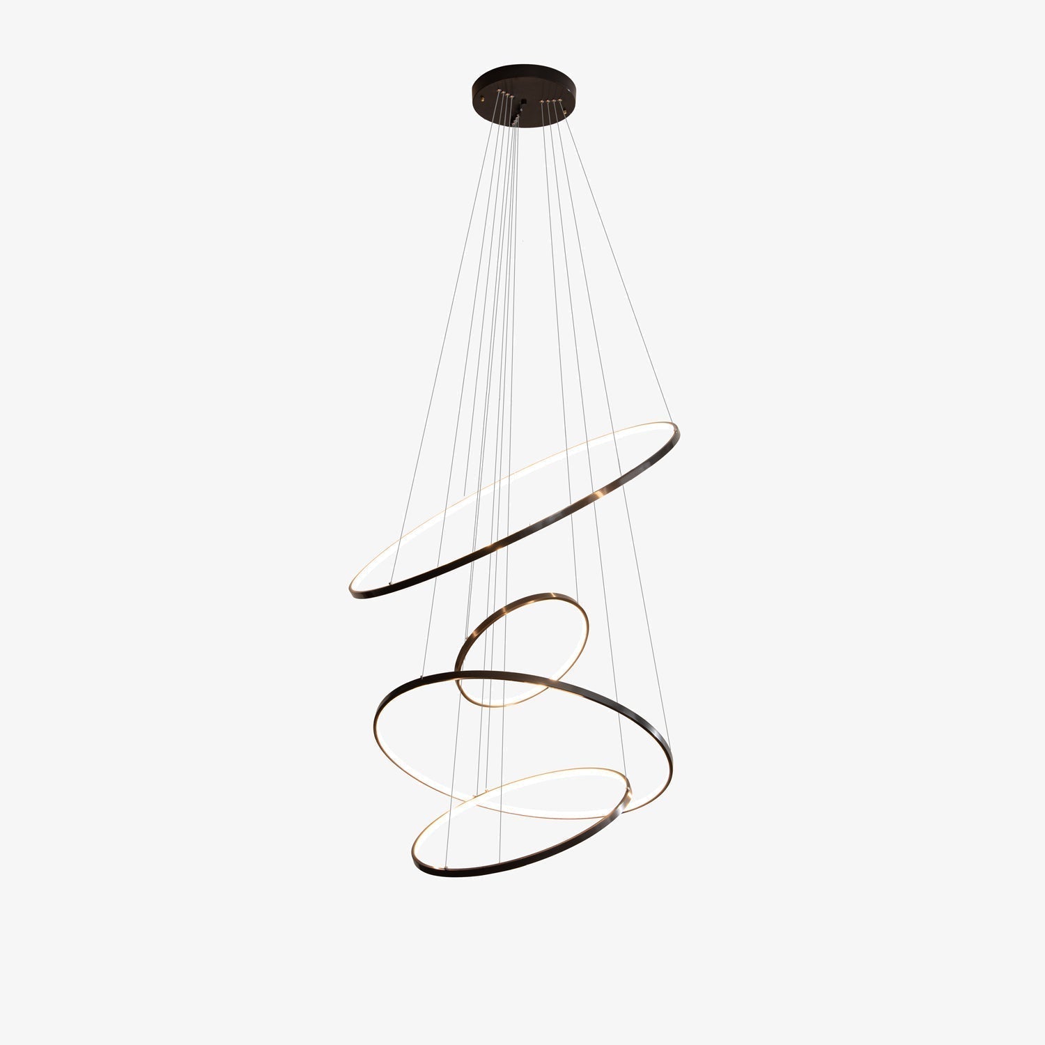 Orrery Rings Chandelier - Blowlighting