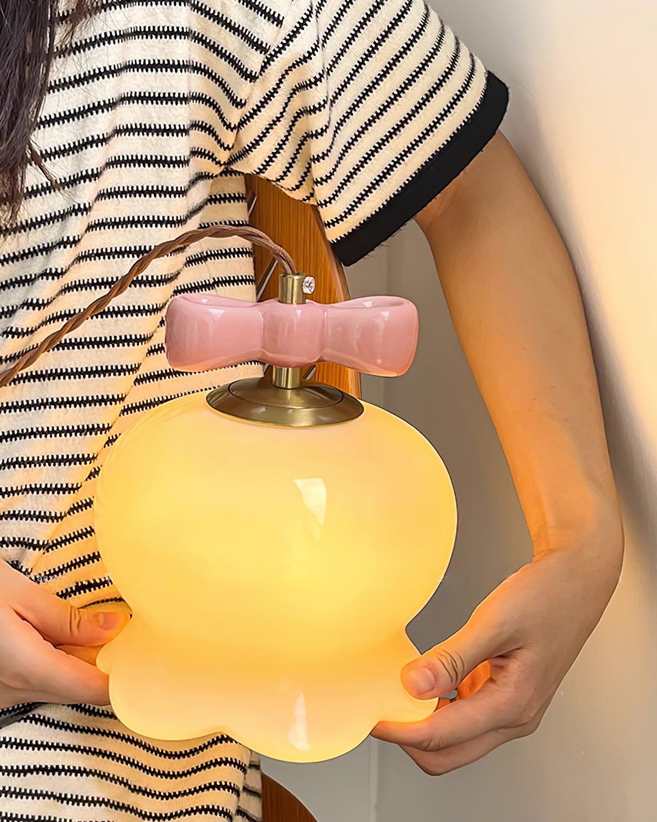 Orto Suspension Cloches de Fleurs avec Nœud - Neutralighting
