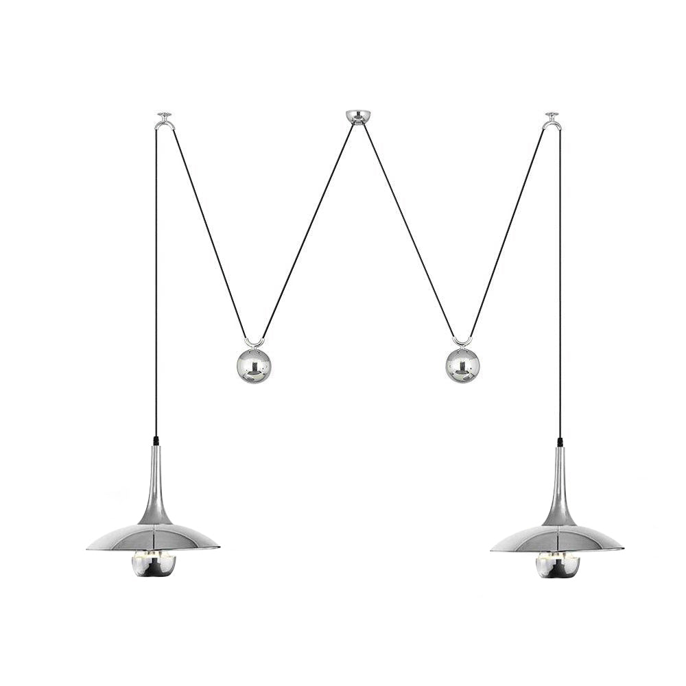 Clarion Suspension Moderne à Poulie - Neutralighting