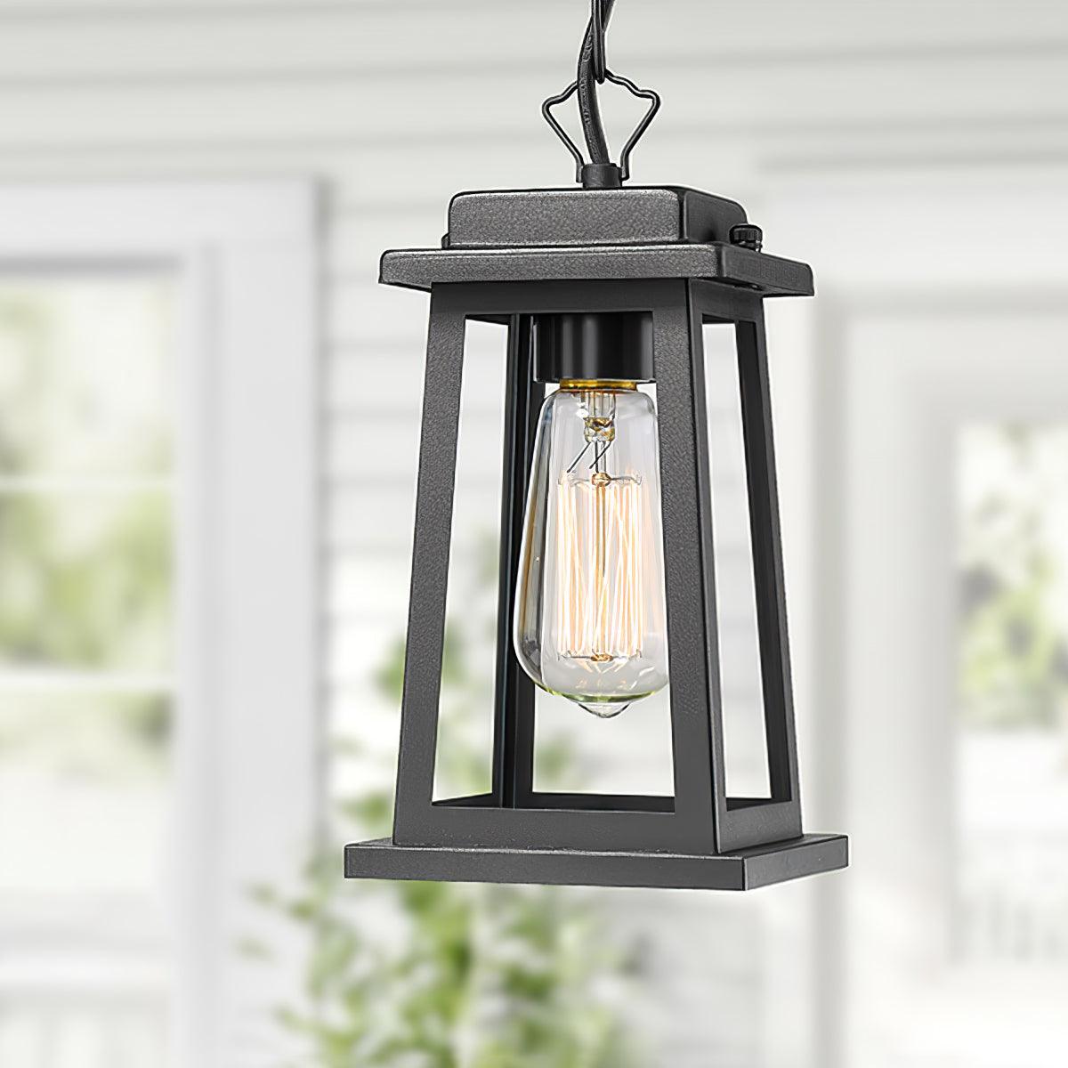 Erphaa Suspension Lanterne Métal Extérieur Vintage Traditionnelle - Neutralighting