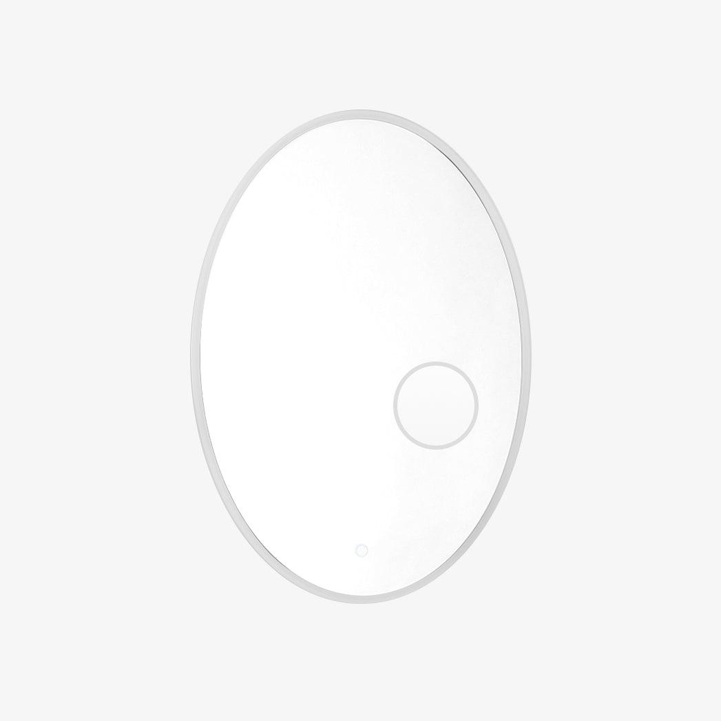 Ovariel Ovale Miroir Plastique Applique Lumière - Neutralighting
