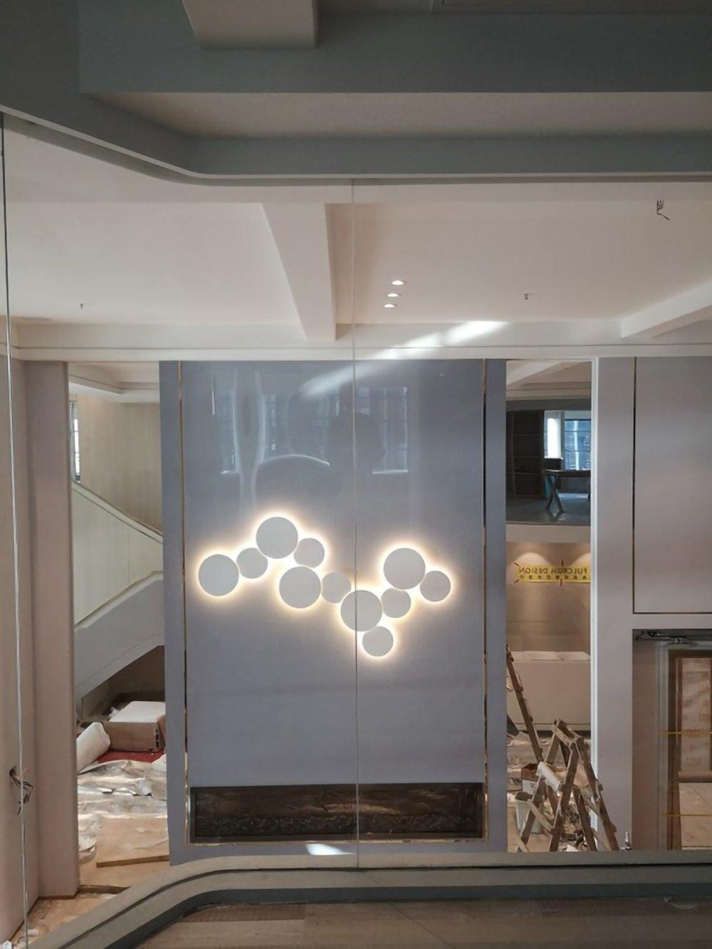 Megan Applique murale à disque géométrique - Neutralighting