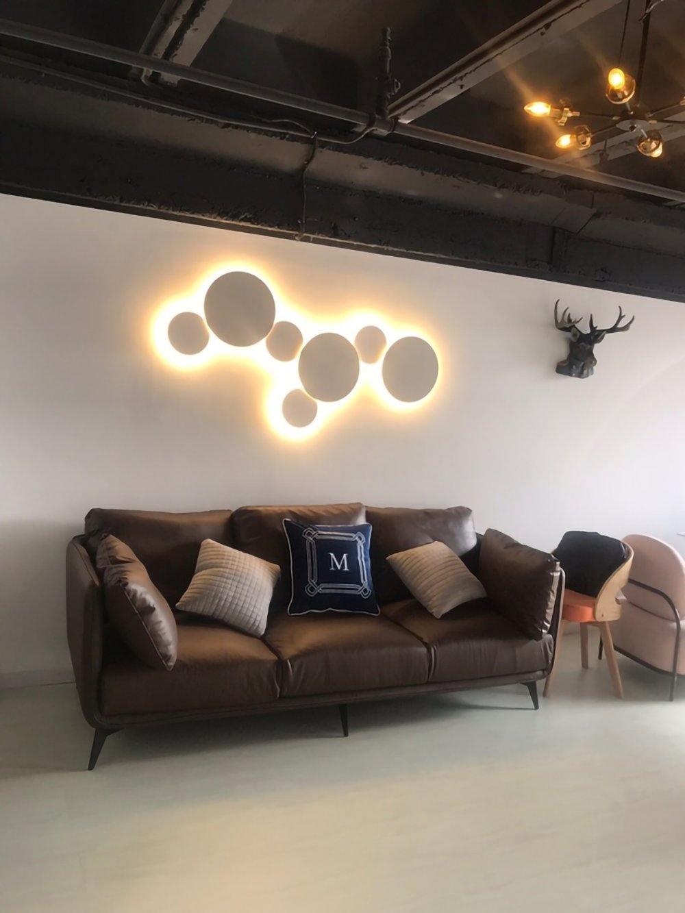 Megan Applique murale à disque géométrique - Neutralighting