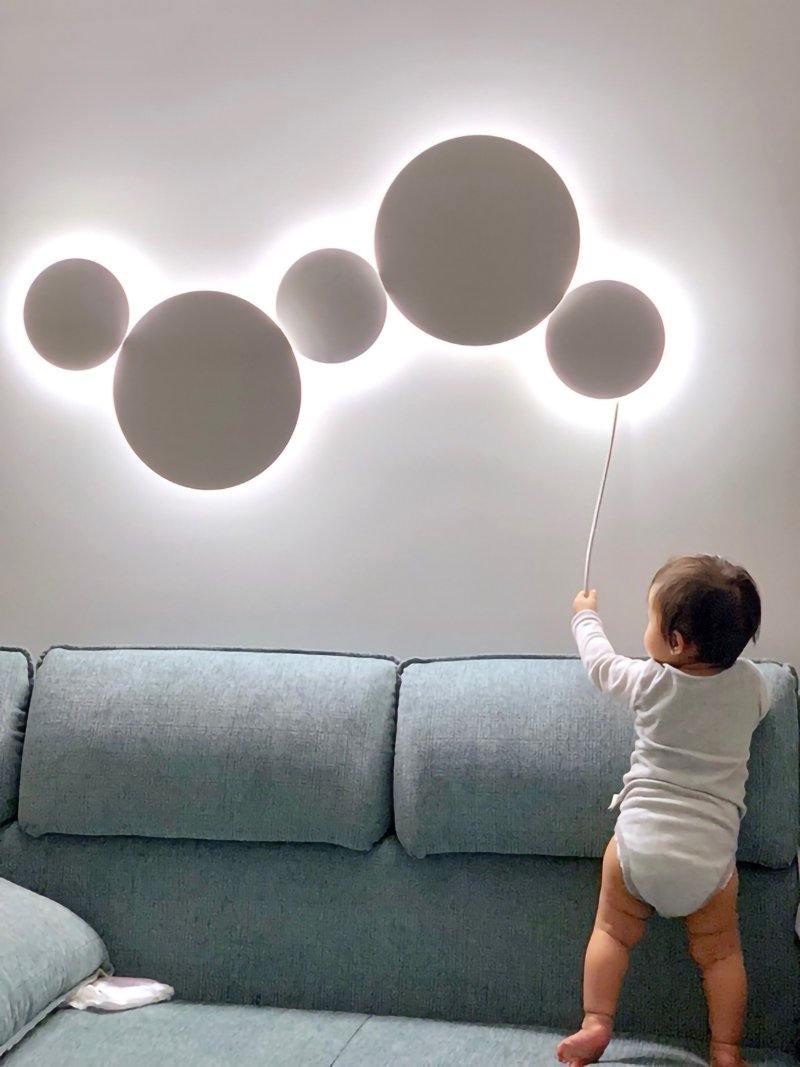 Megan Applique murale à disque géométrique - Neutralighting