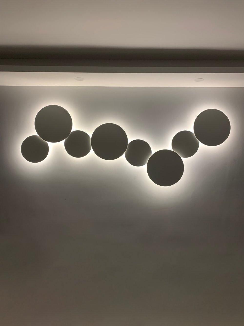 Megan Applique murale à disque géométrique - Neutralighting