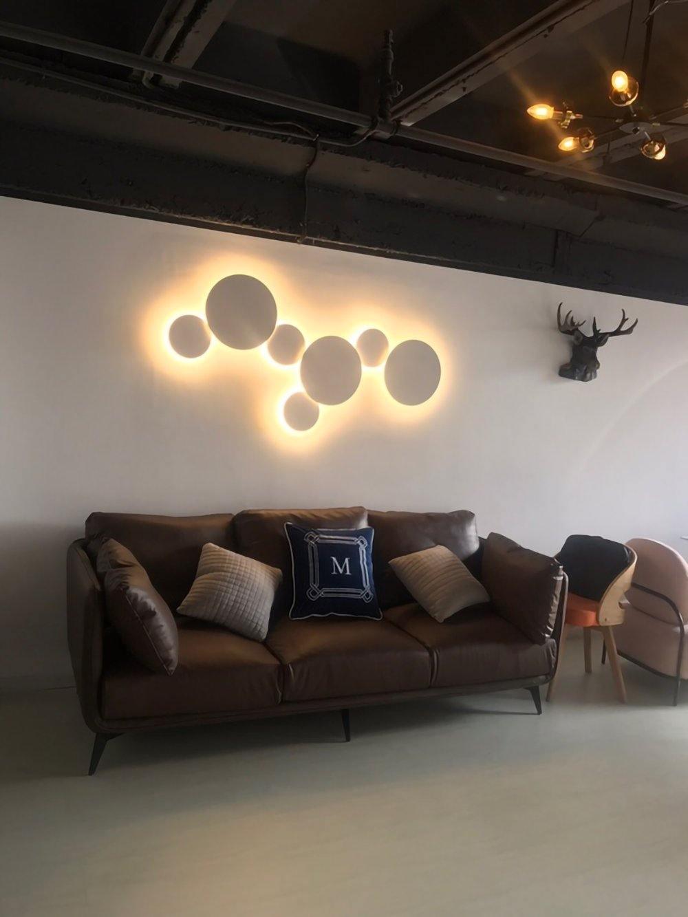 Megan Applique murale à disque géométrique - Neutralighting