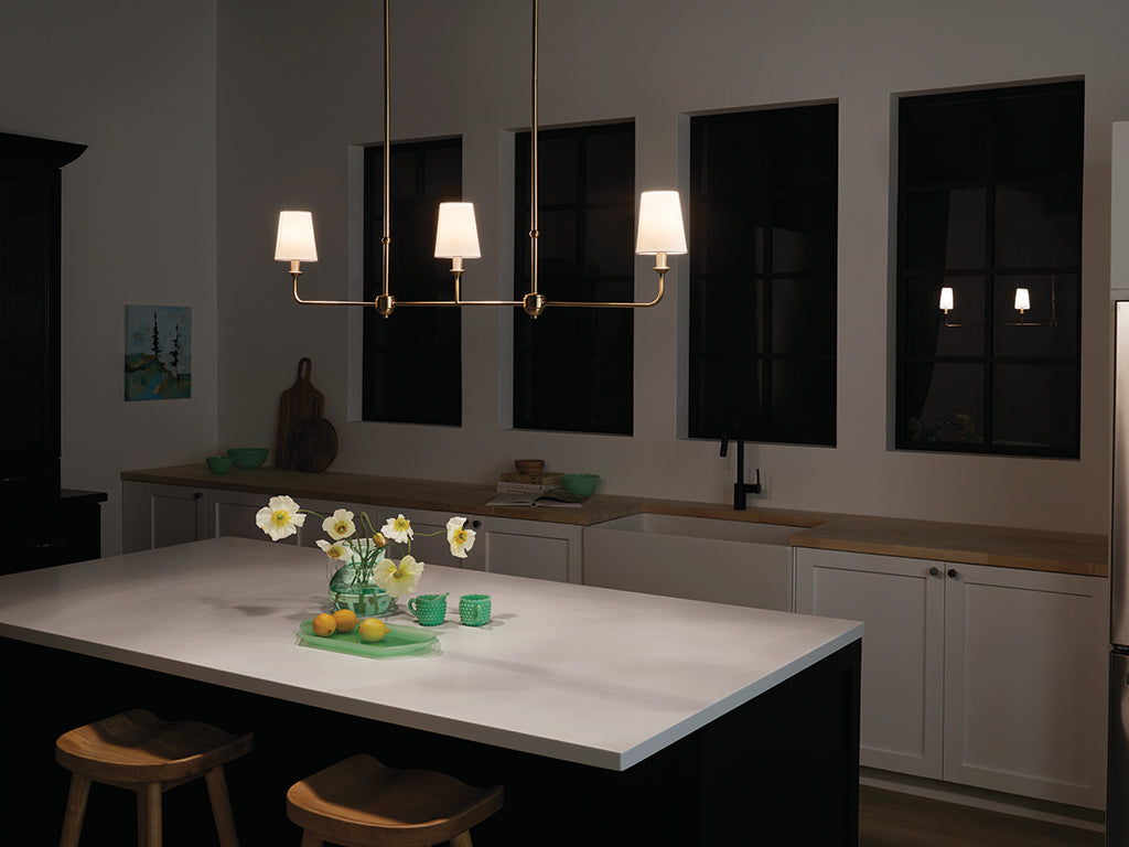 Mymareth Lustre Métal Linéaire Minimaliste Moderne - Neutralighting