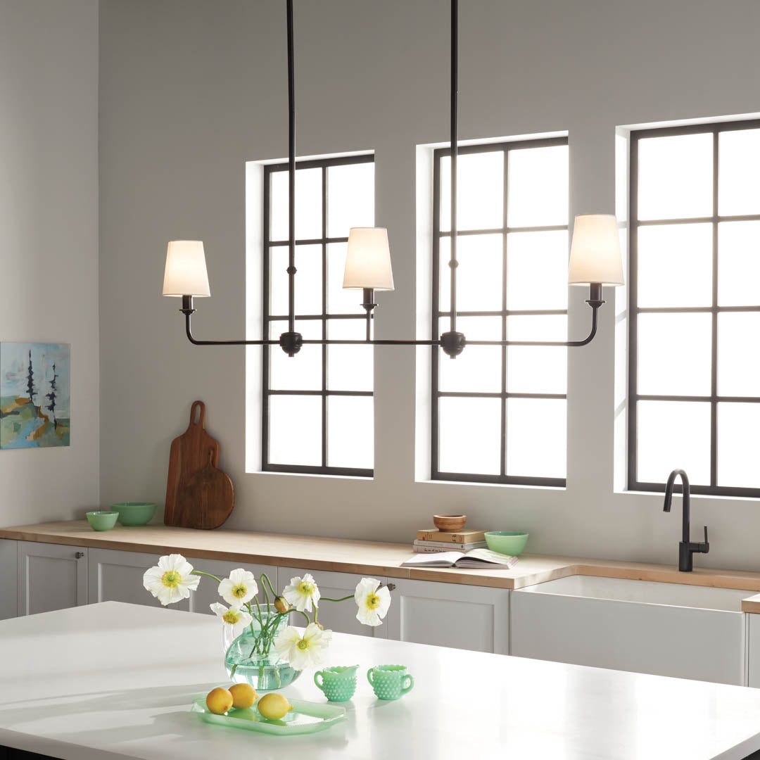 Mymareth Lustre Métal Linéaire Minimaliste Moderne - Neutralighting