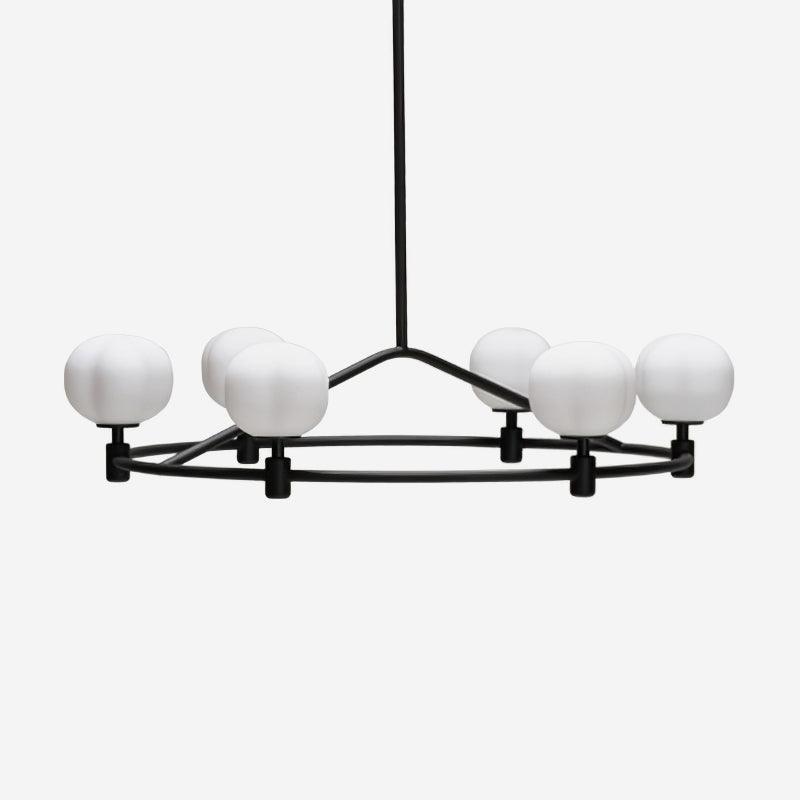 Pallina Lustre Globe Dépoli Anneau - Neutralighting