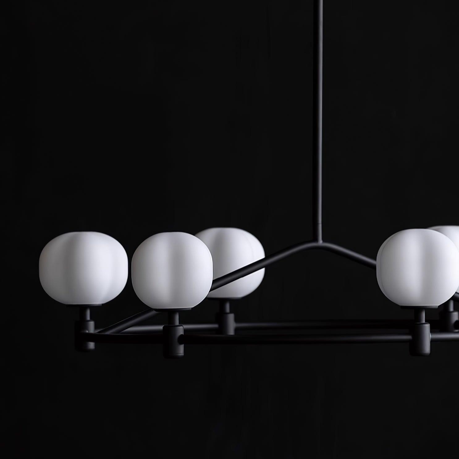 Pallina Lustre Globe Dépoli Anneau - Neutralighting