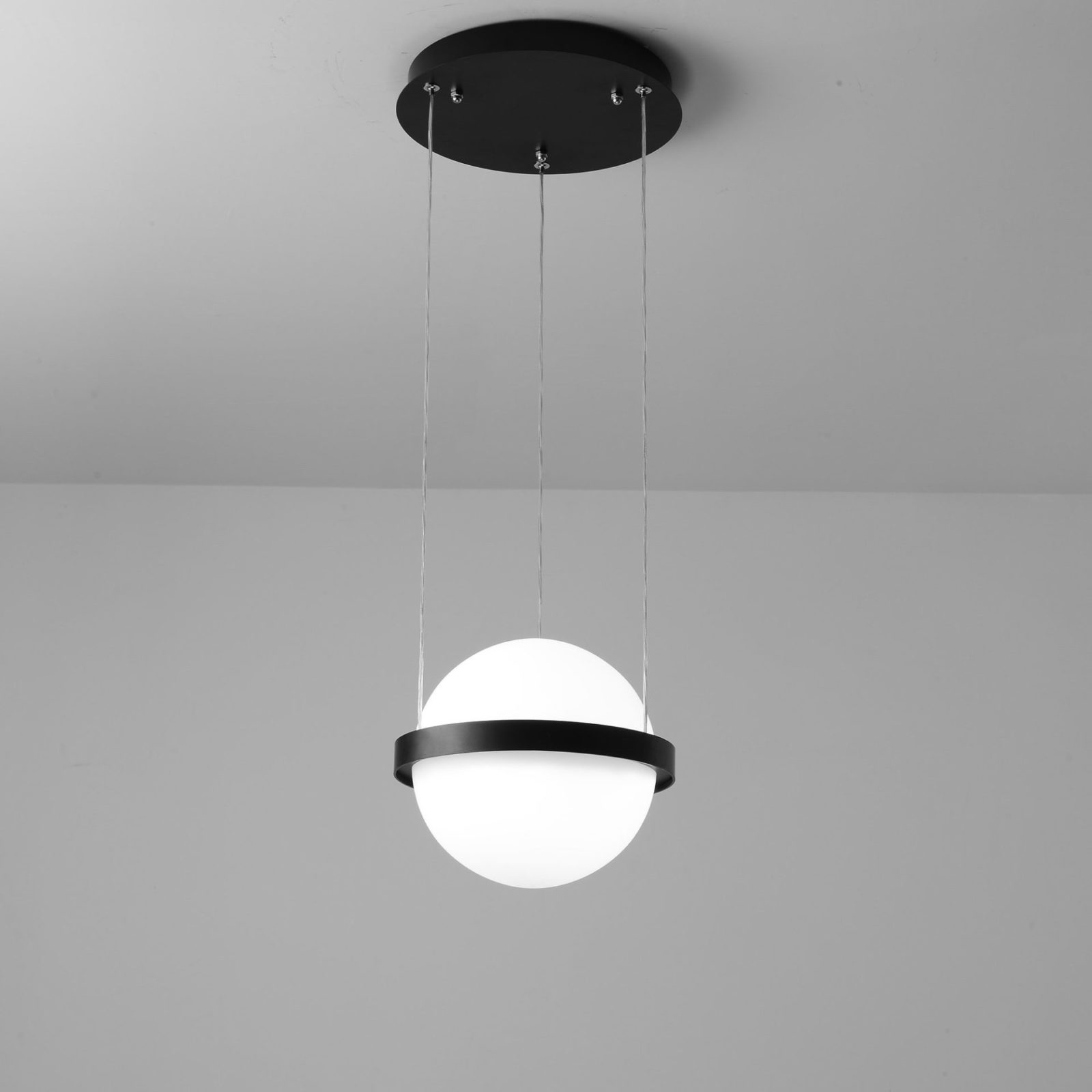 Vacaria Modern Minimalist Metal Plastic Pendant Lamp - Lamp Copper