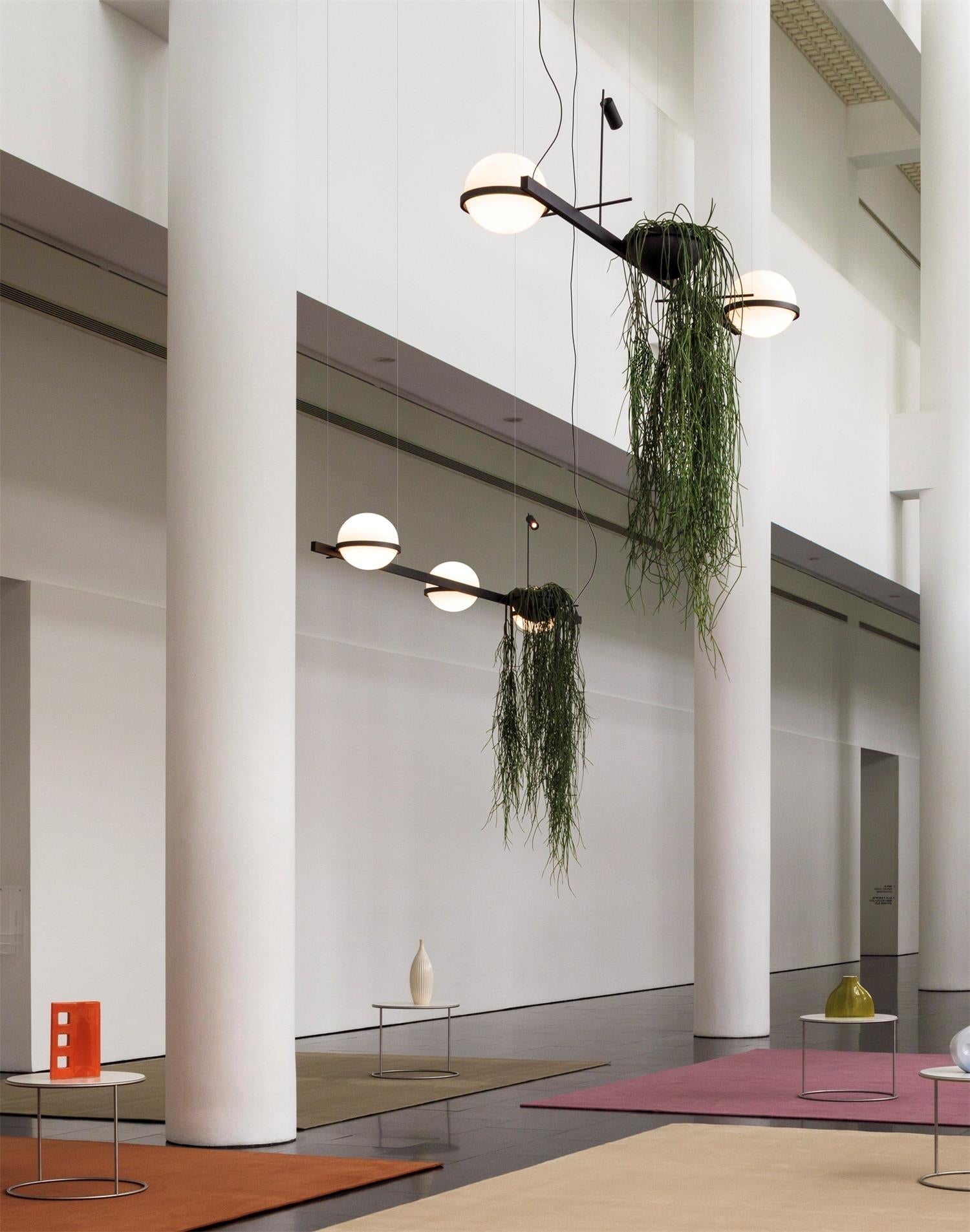 Vacaria Modern Minimalist Metal Plastic Pendant Lamp - Lamp Copper
