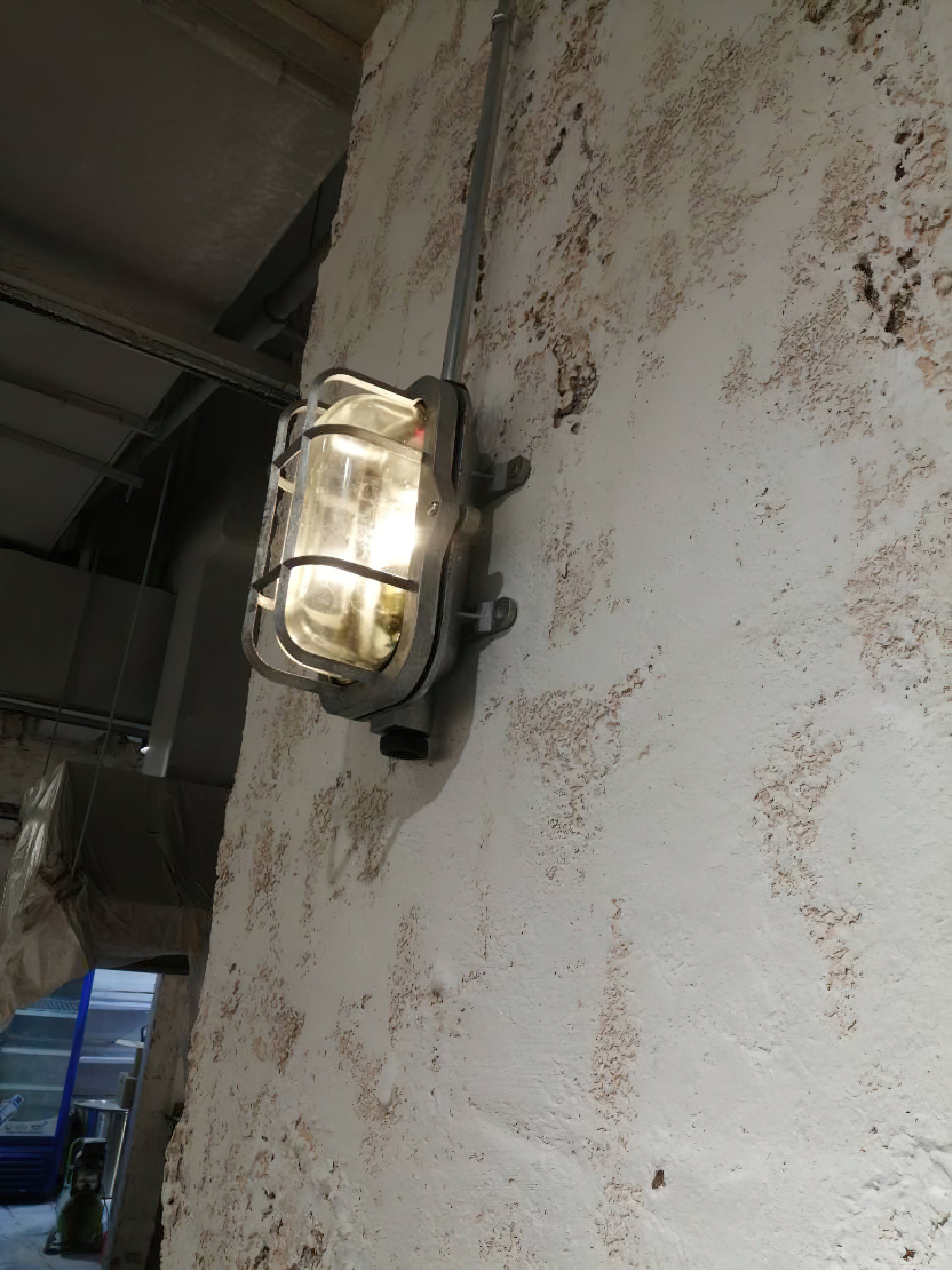 Omirara Unique Traditional Glass Wall Light - Lamp Copper
