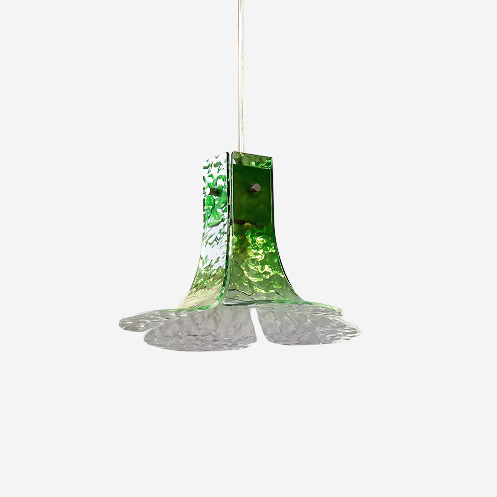 Panya Lampe Pendante en Verre Soufflé à la Main Pétale Organique - Neutralighting