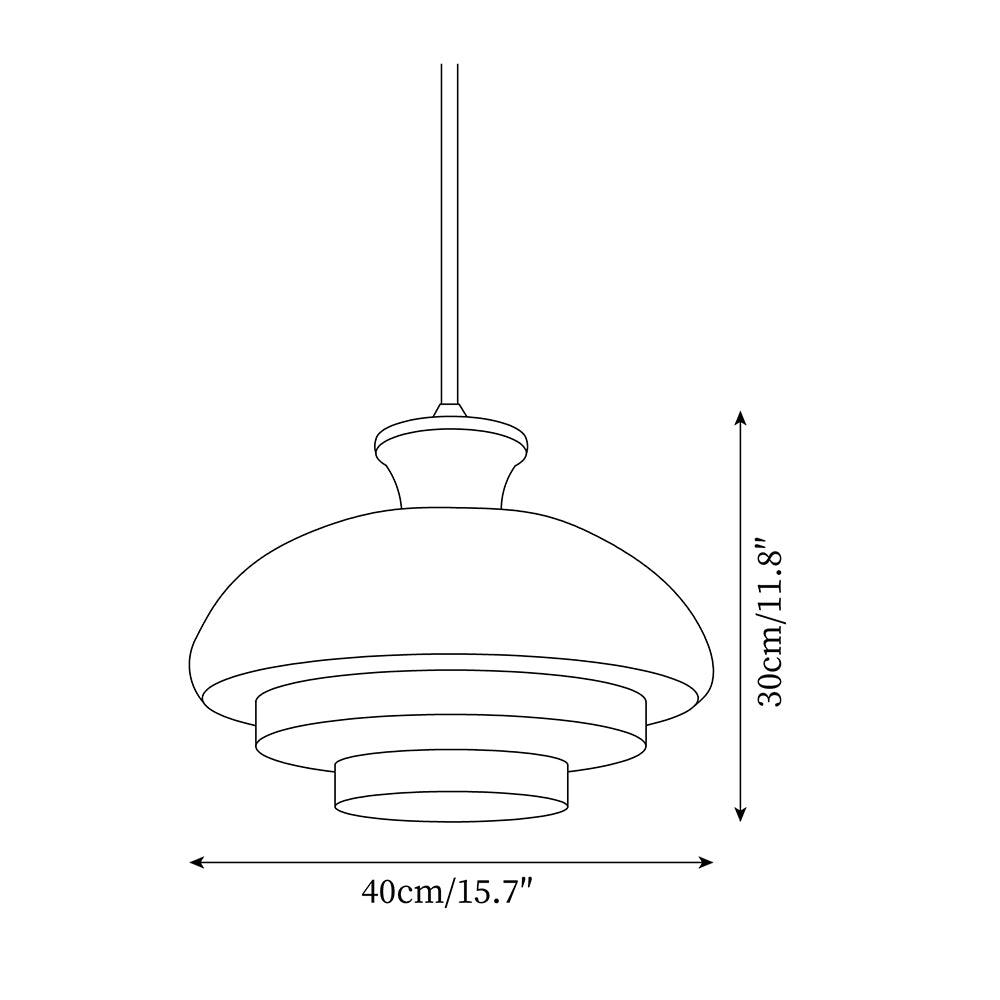 Virelia Suspension Verre Rétro Vintage - Neutralighting