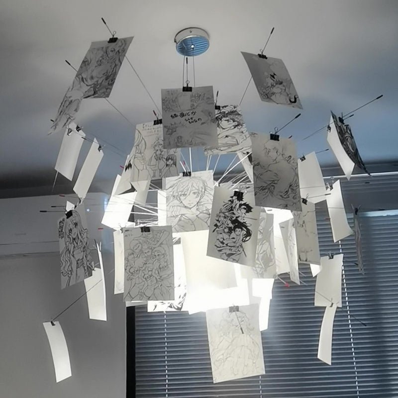 Paper Chandelier - Blowlighting