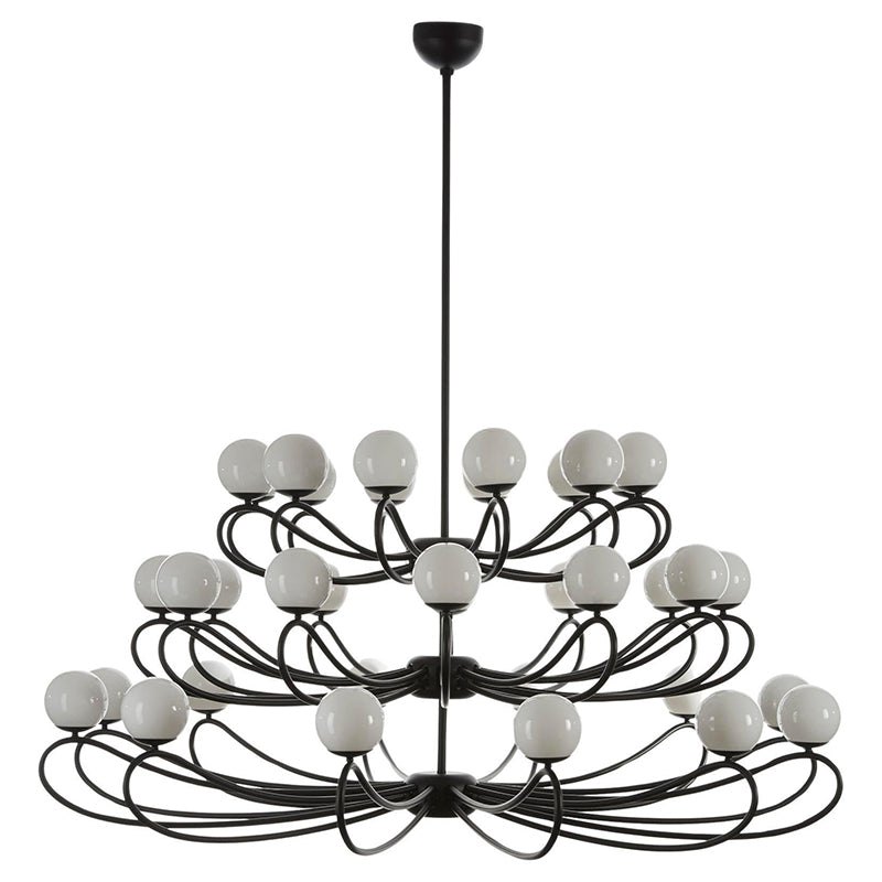 Aurlaeir Elegance Vintage Papillon Brass Glass Chandelier - Lamp Copper