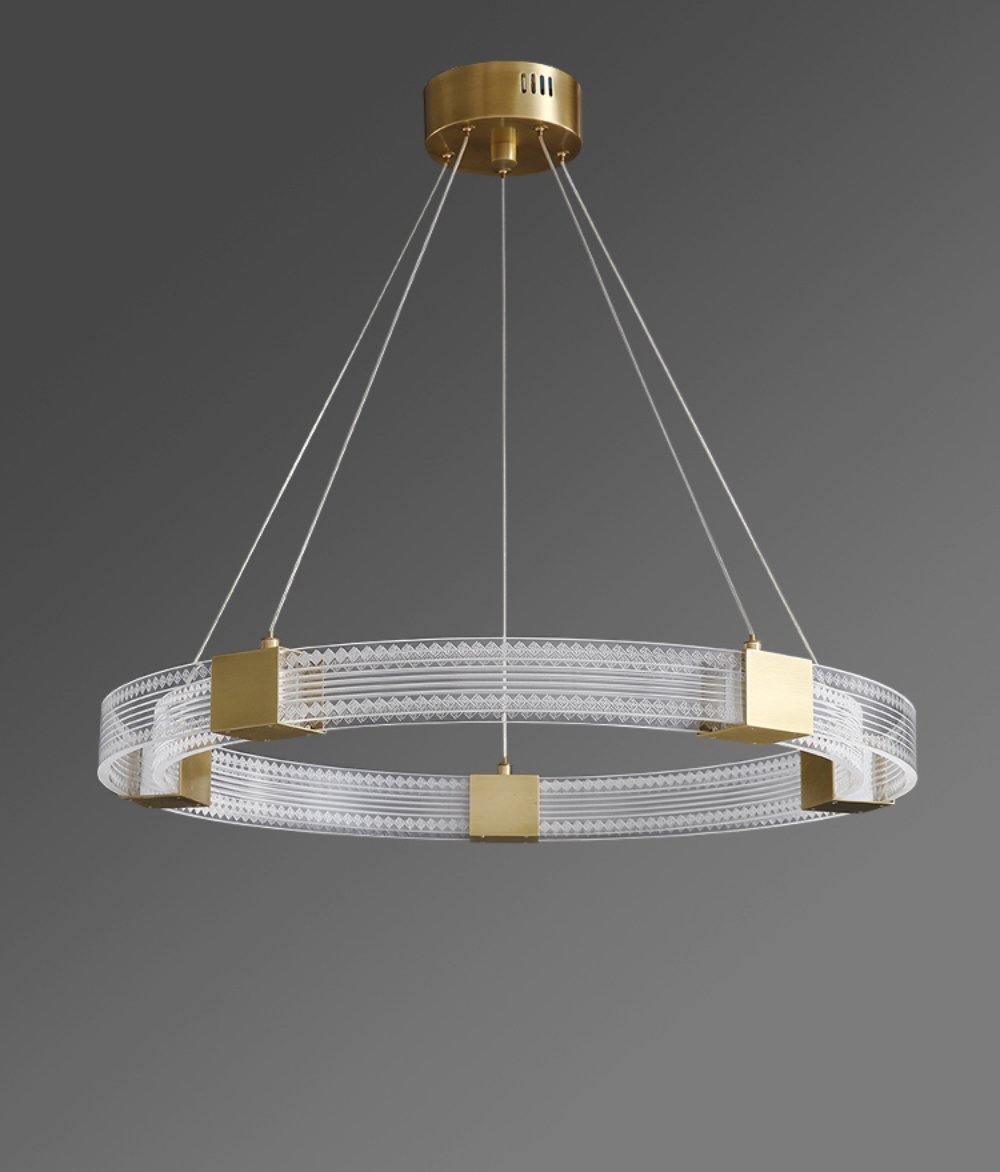 Parallel Ring LED Chandelier - Blowlighting