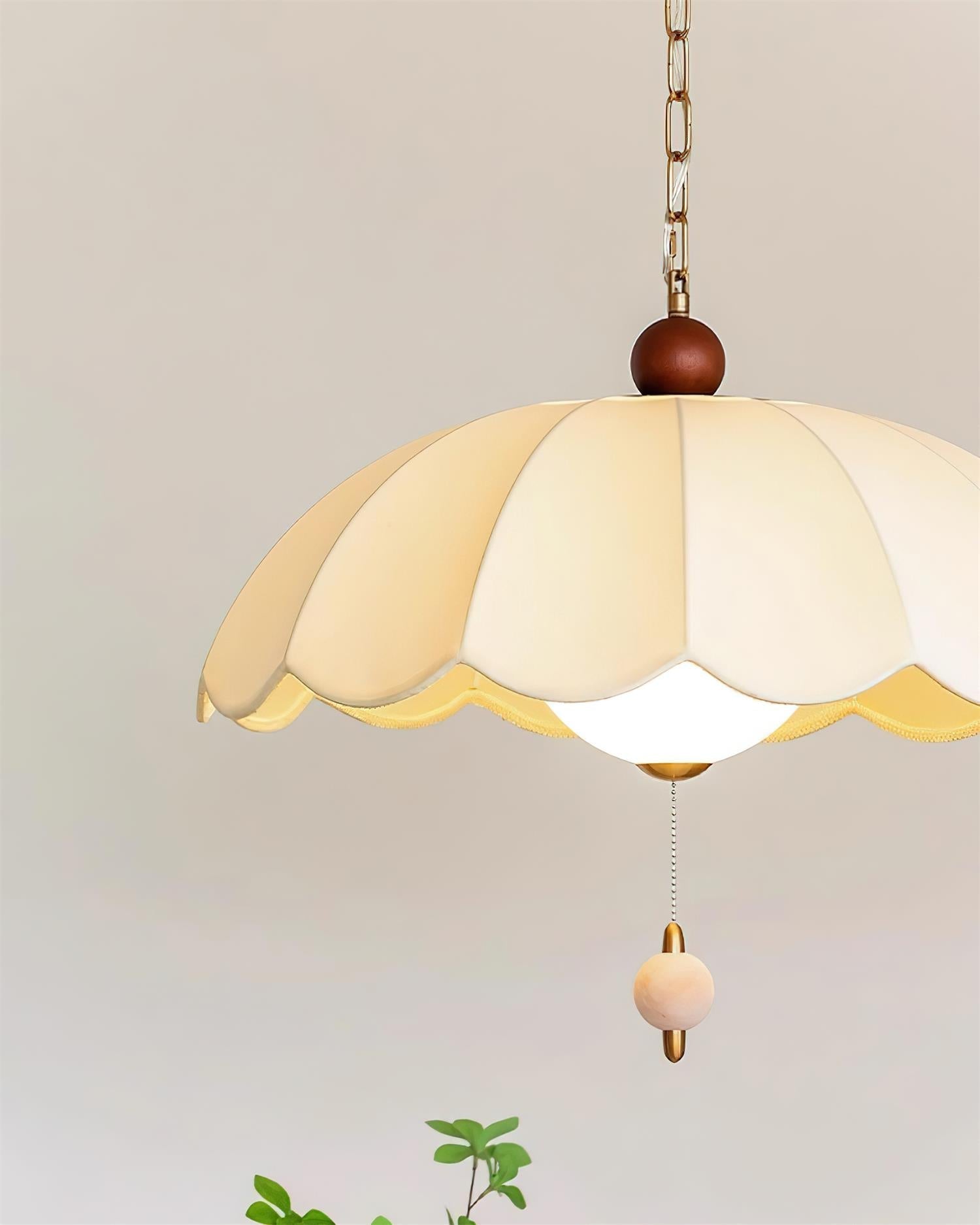 Paralune Pendant Lamp Scalloped Romantic Charm - Letslighting