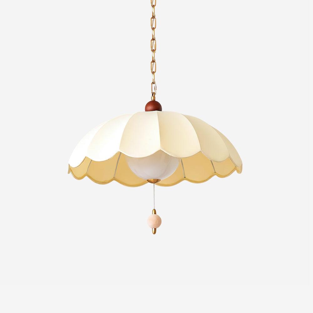 Paralune Pendant Lamp Scalloped Romantic Charm - Letslighting