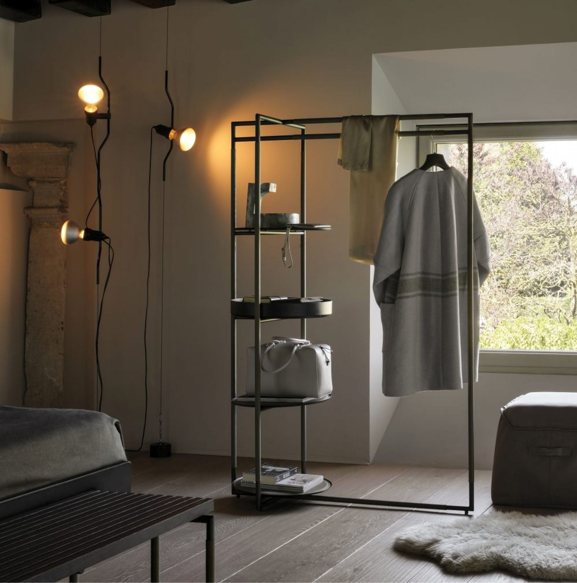 Ilthair Modern Minimalist Metal Pendant Light - Lamp Copper