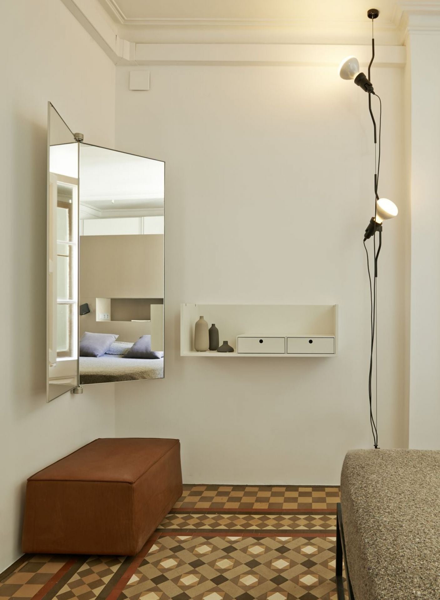 Ilthair Modern Minimalist Metal Pendant Light - Lamp Copper