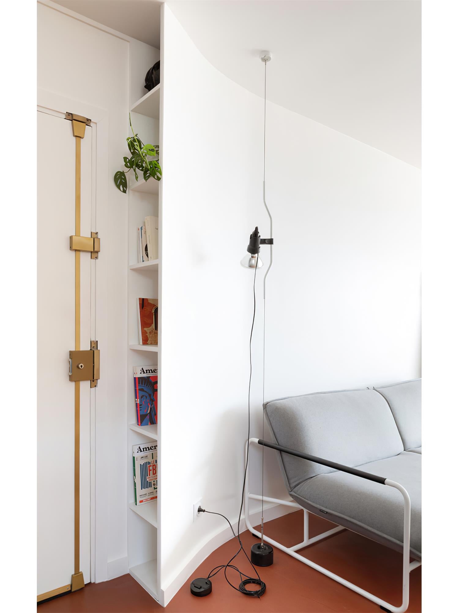 Ilthair Modern Minimalist Metal Pendant Light - Lamp Copper