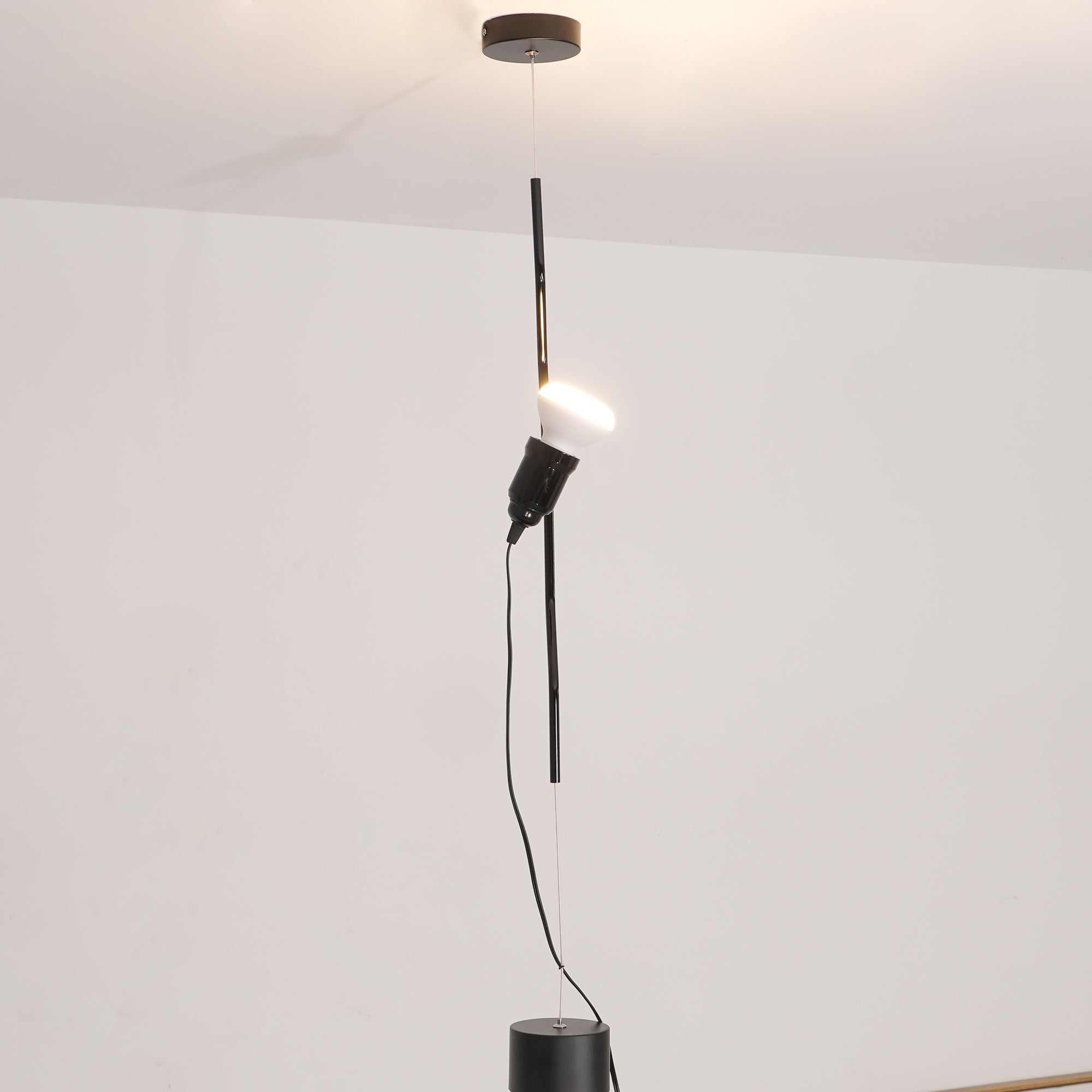 Ilthair Modern Minimalist Metal Pendant Light - Lamp Copper