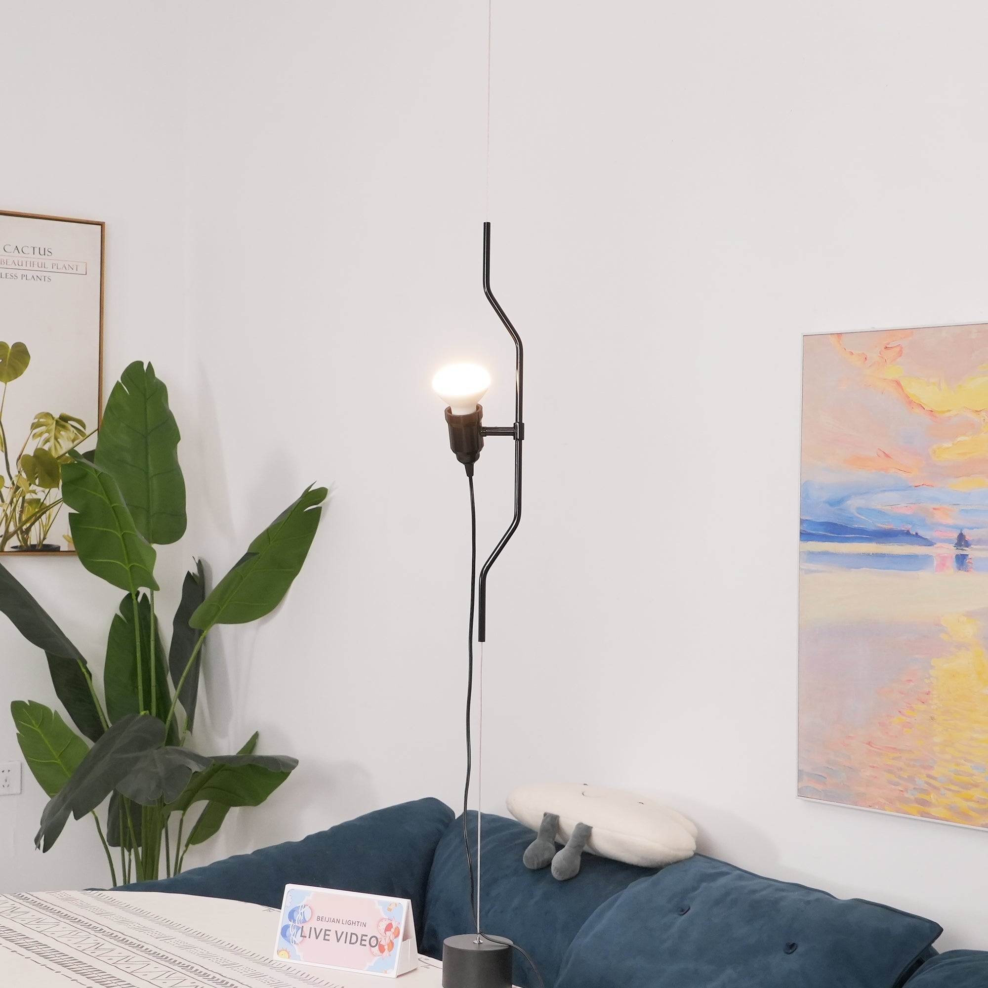 Ilthair Modern Minimalist Metal Pendant Light - Lamp Copper