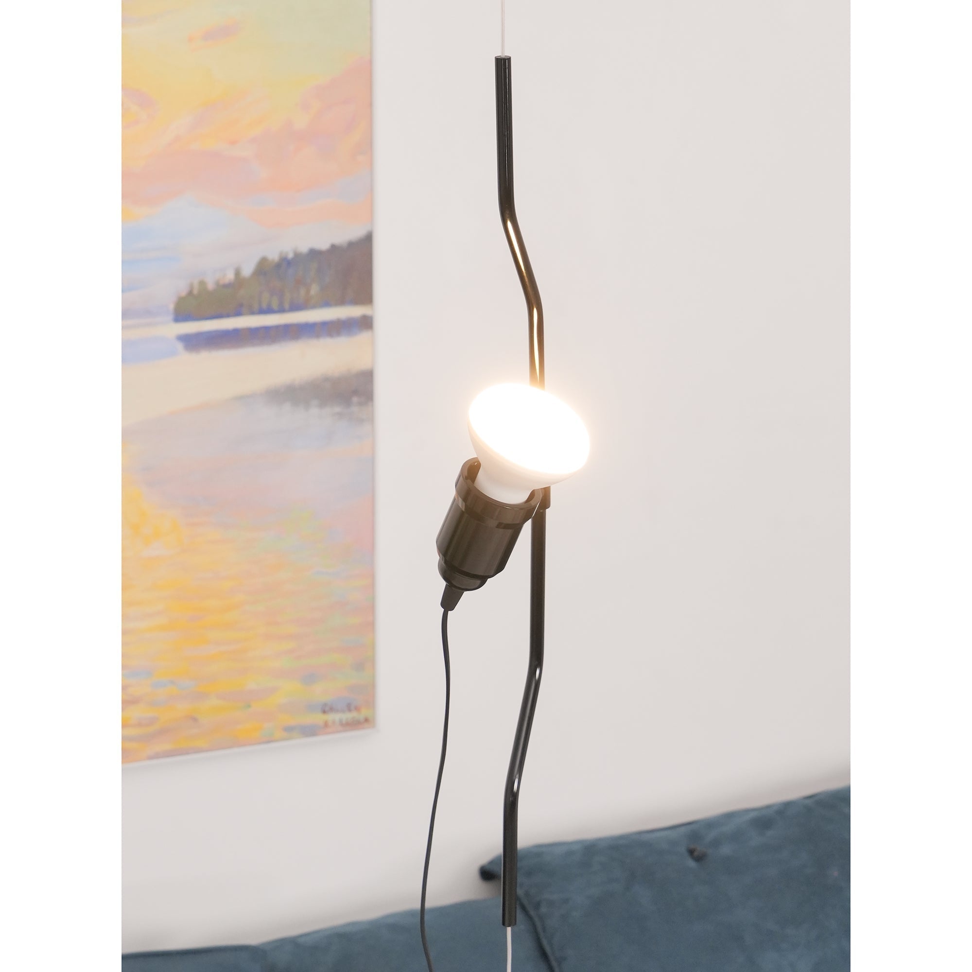 Ilthair Modern Minimalist Metal Pendant Light - Lamp Copper