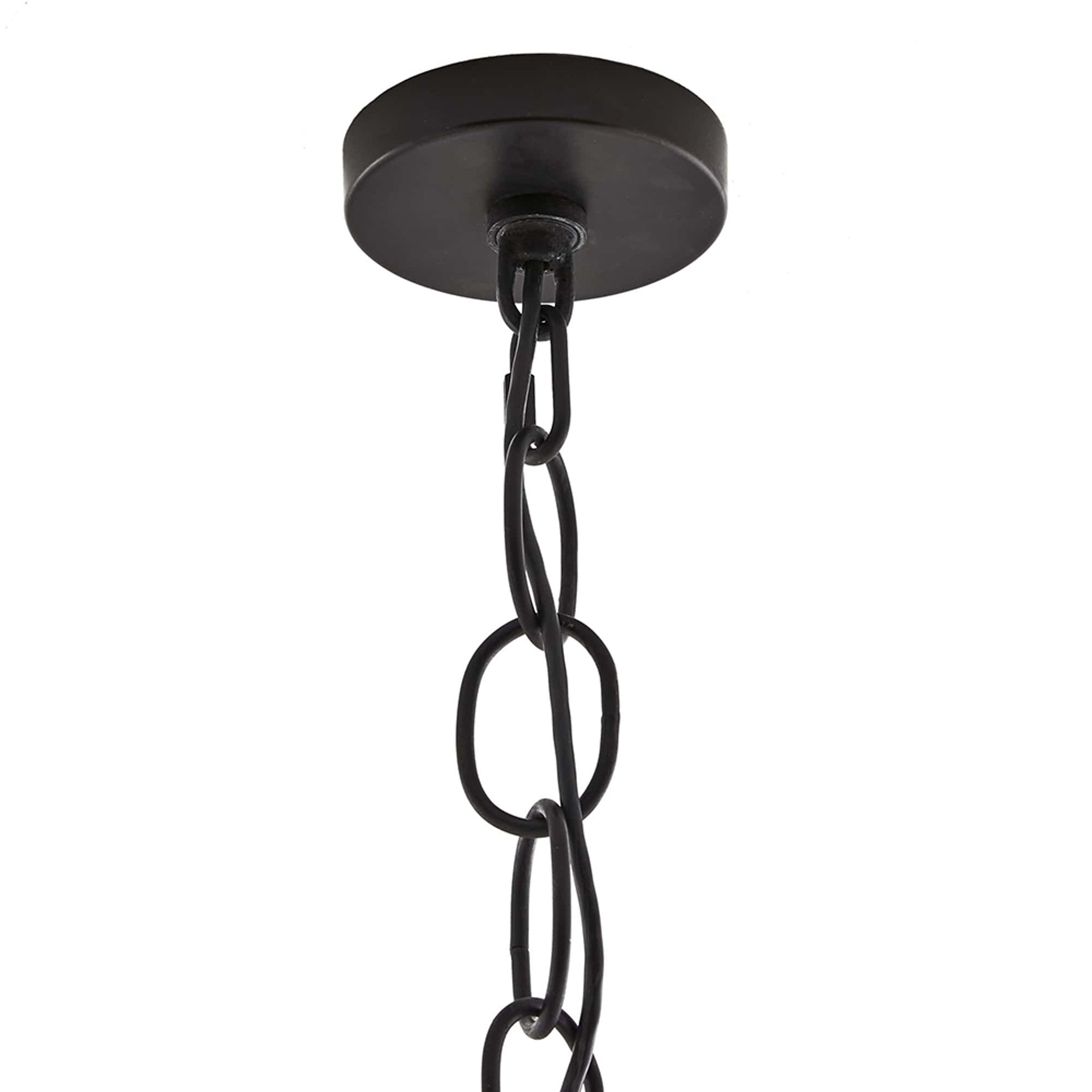Zesilira Nordic Vintage Black Fabric Pendant Lamp - Lamp Copper
