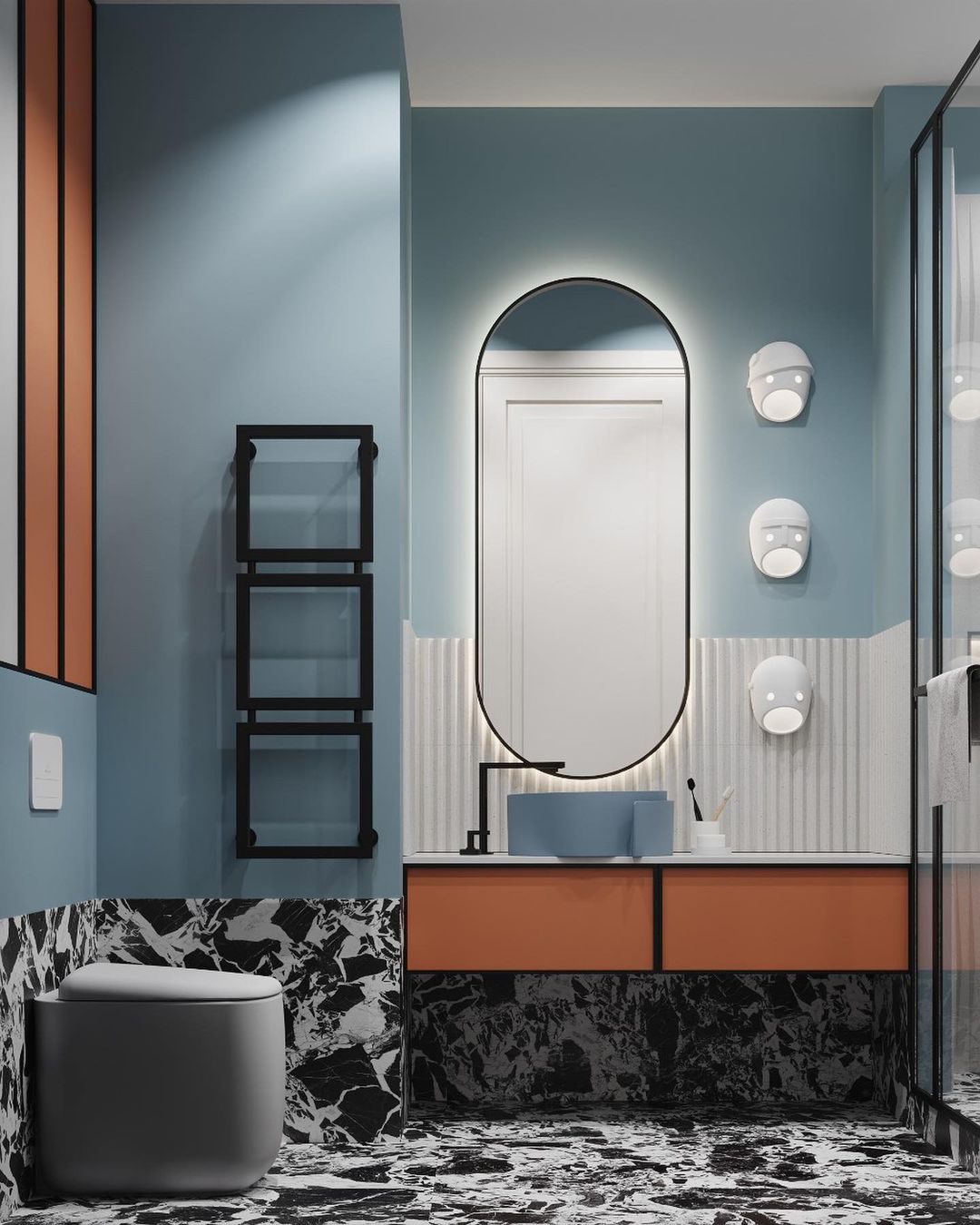 Elvynira Applique Murale Résine Créativité Individuelle Fête - Neutralighting