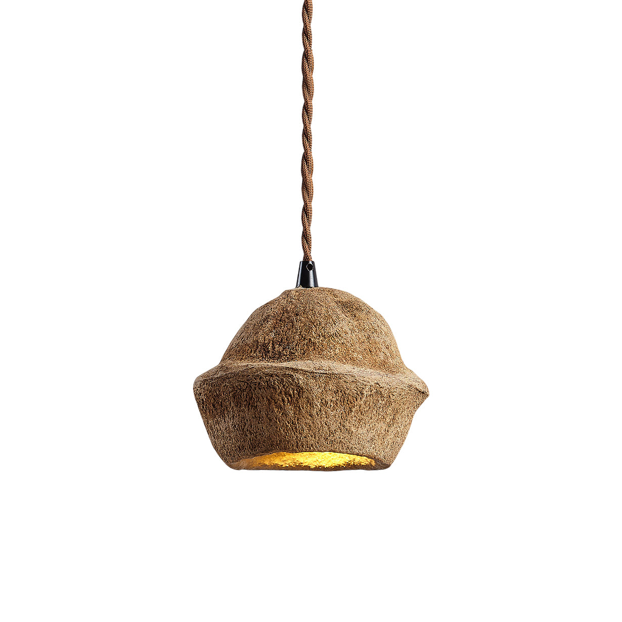 Evshaora Individual Creativity Monkey Bowl Tree Husk Pendant Lamp - Lamp Copper