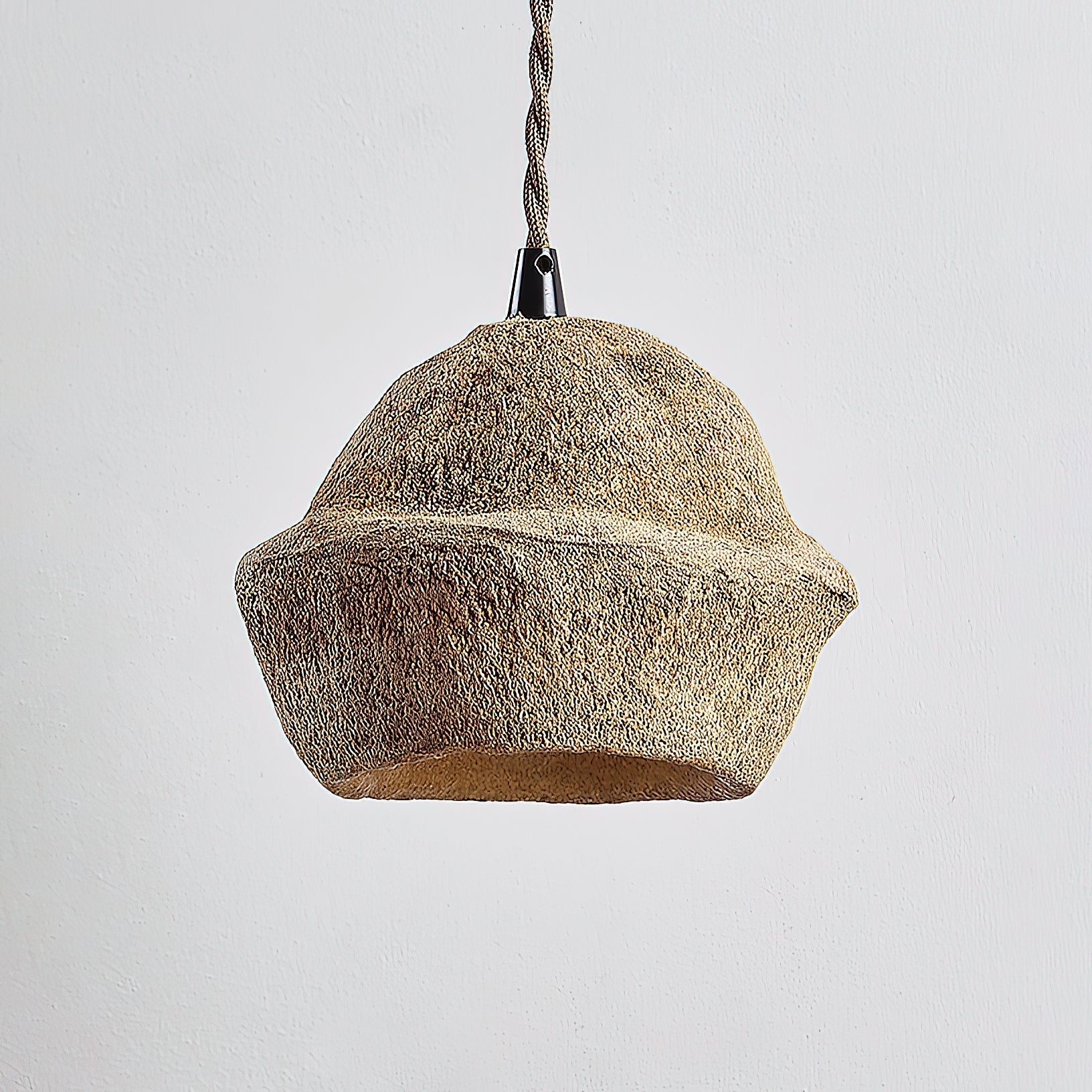 Evshaora Individual Creativity Monkey Bowl Tree Husk Pendant Lamp - Lamp Copper
