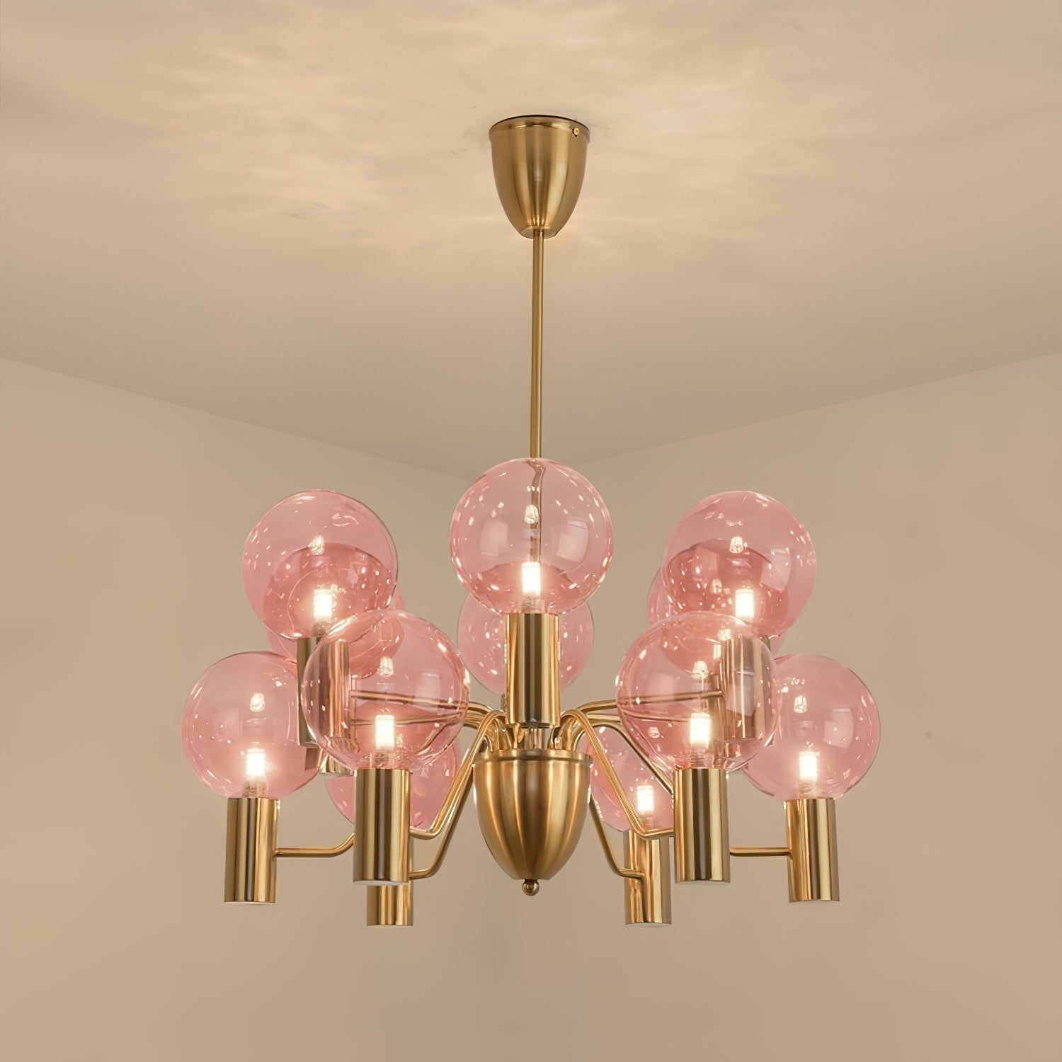 Evmarara Postmodern Luxury Metal Glass Chandelier - Neutralighting