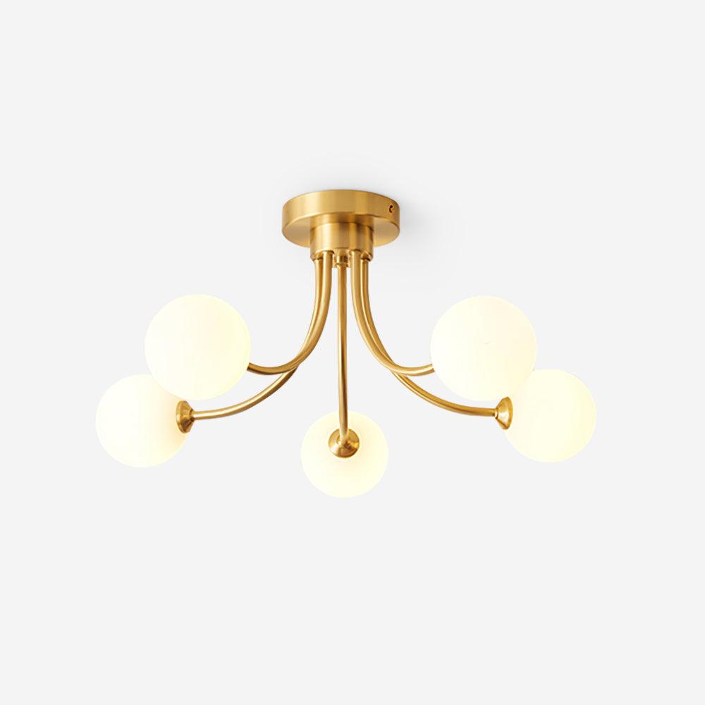 Arvo Plafonnier Moderne Élégant en Laiton - Neutralighting