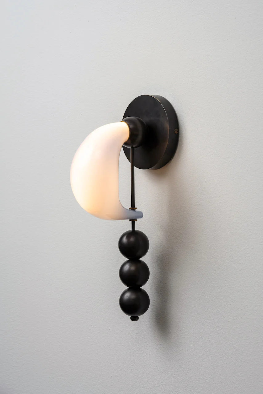 Vesilara Creativity Modern Minimalist Glass Wall Lamp - Lamp Copper
