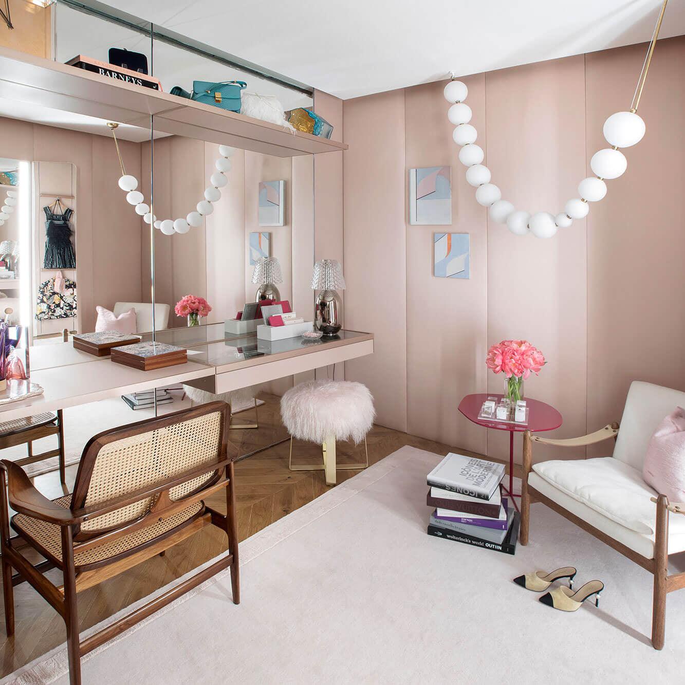 Petal Chandelier Collier de Perles Luxueux - Neutralighting