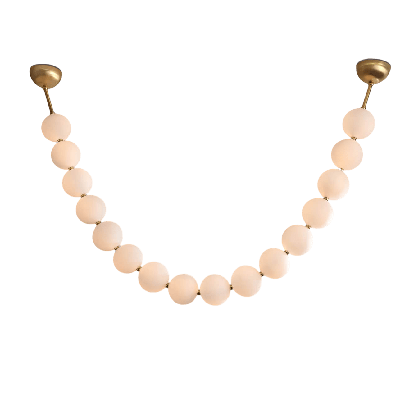 Petal Chandelier Collier de Perles Luxueux - Neutralighting