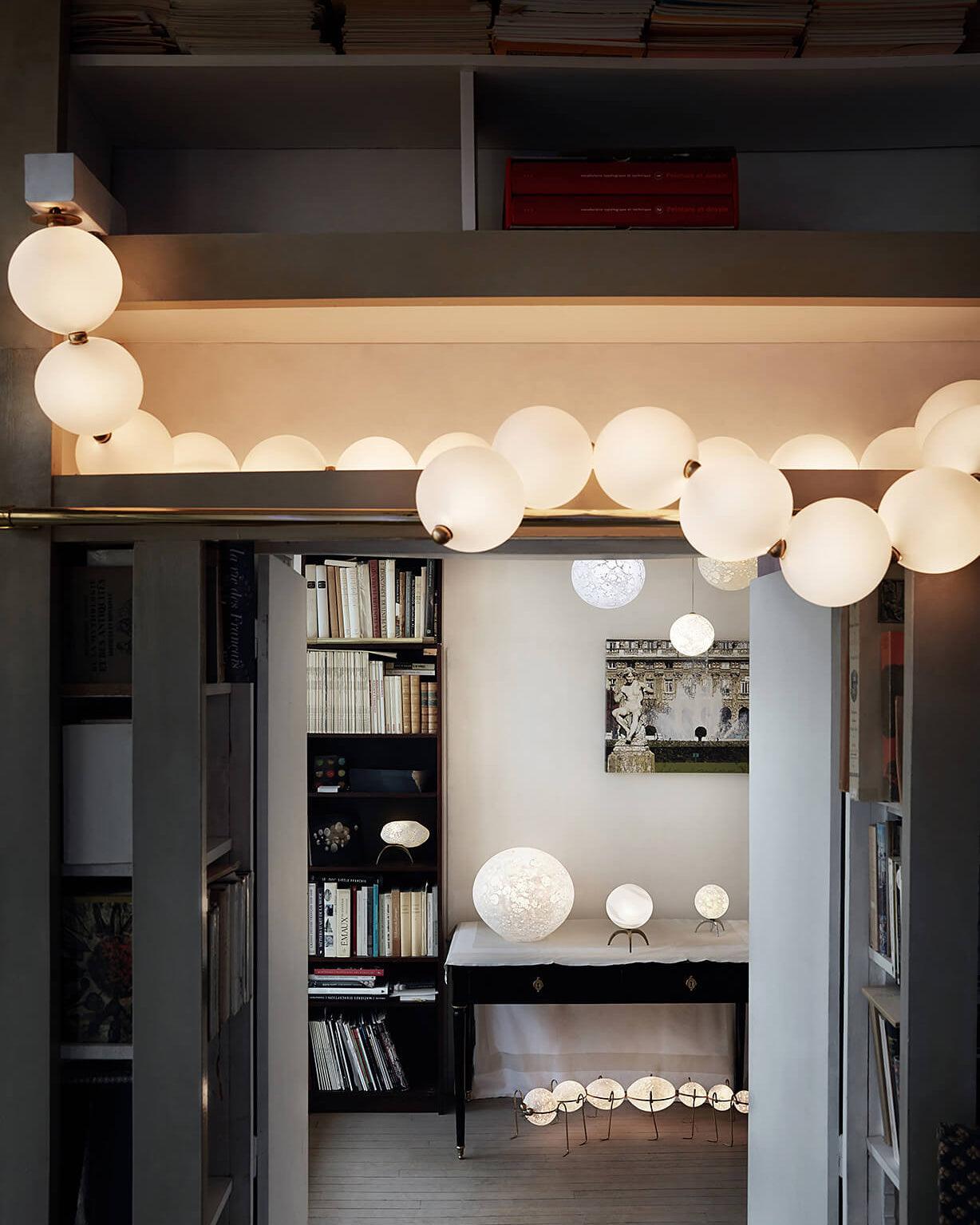 Petal Chandelier Collier de Perles Luxueux - Neutralighting