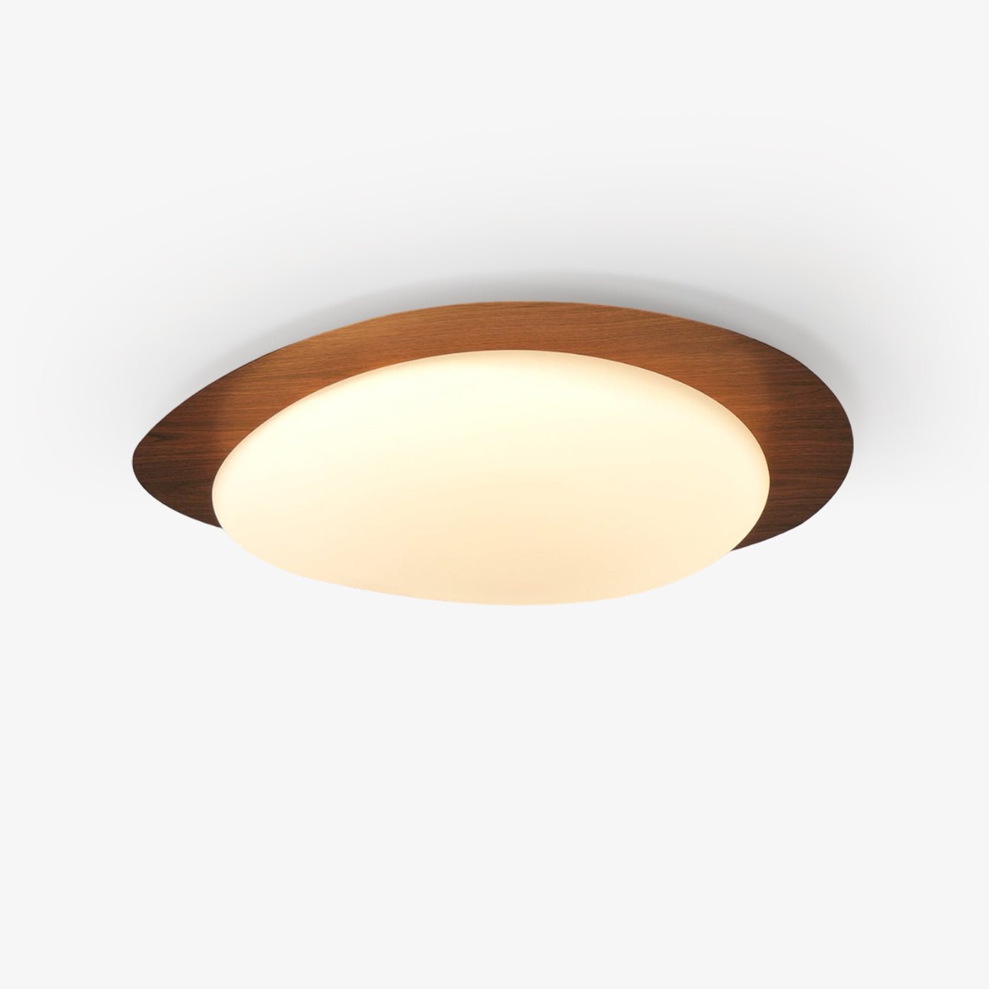 Quisti Plafonnier Galet Design Moderne Bois