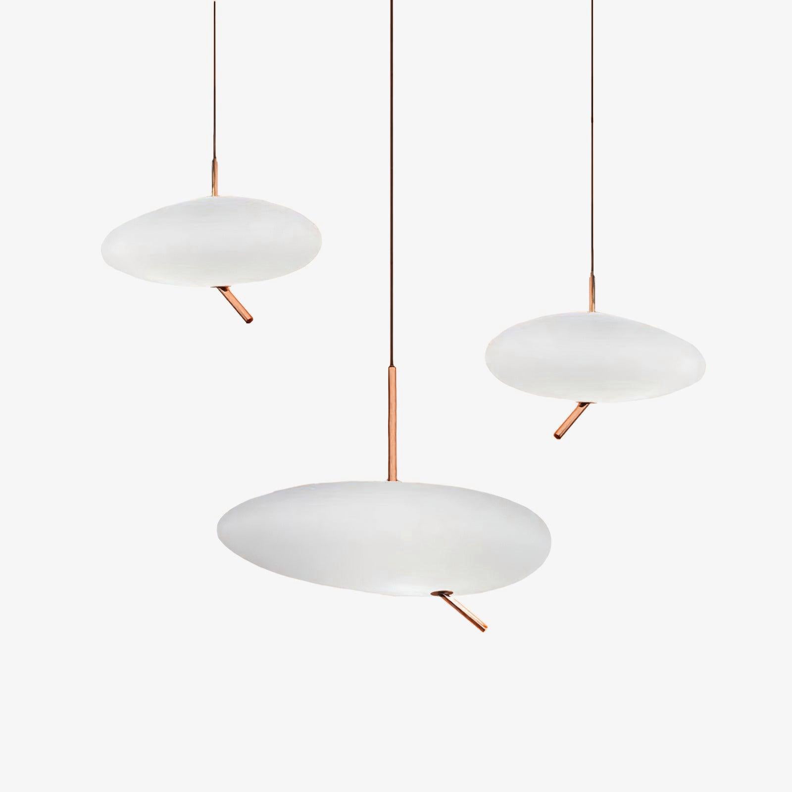Oneli Suspension Galet Doré Rosé - Neutralighting