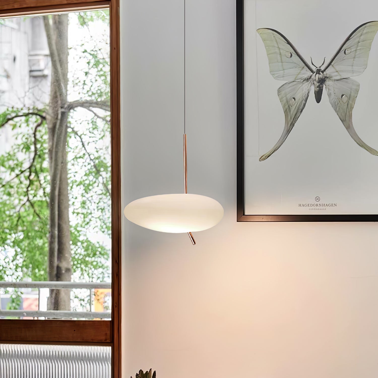 Oneli Suspension Galet Doré Rosé - Neutralighting