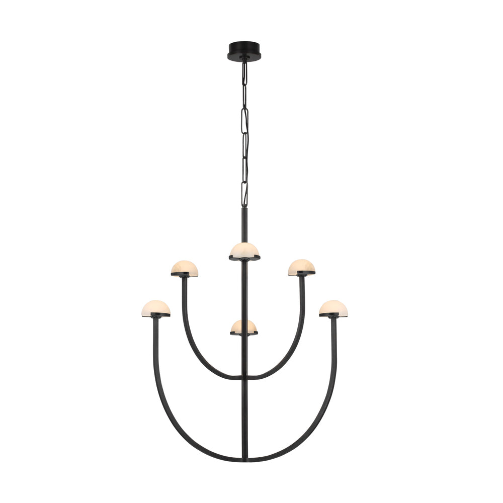 Pedra Lustre Arc Minimaliste Géométrique - Neutralighting