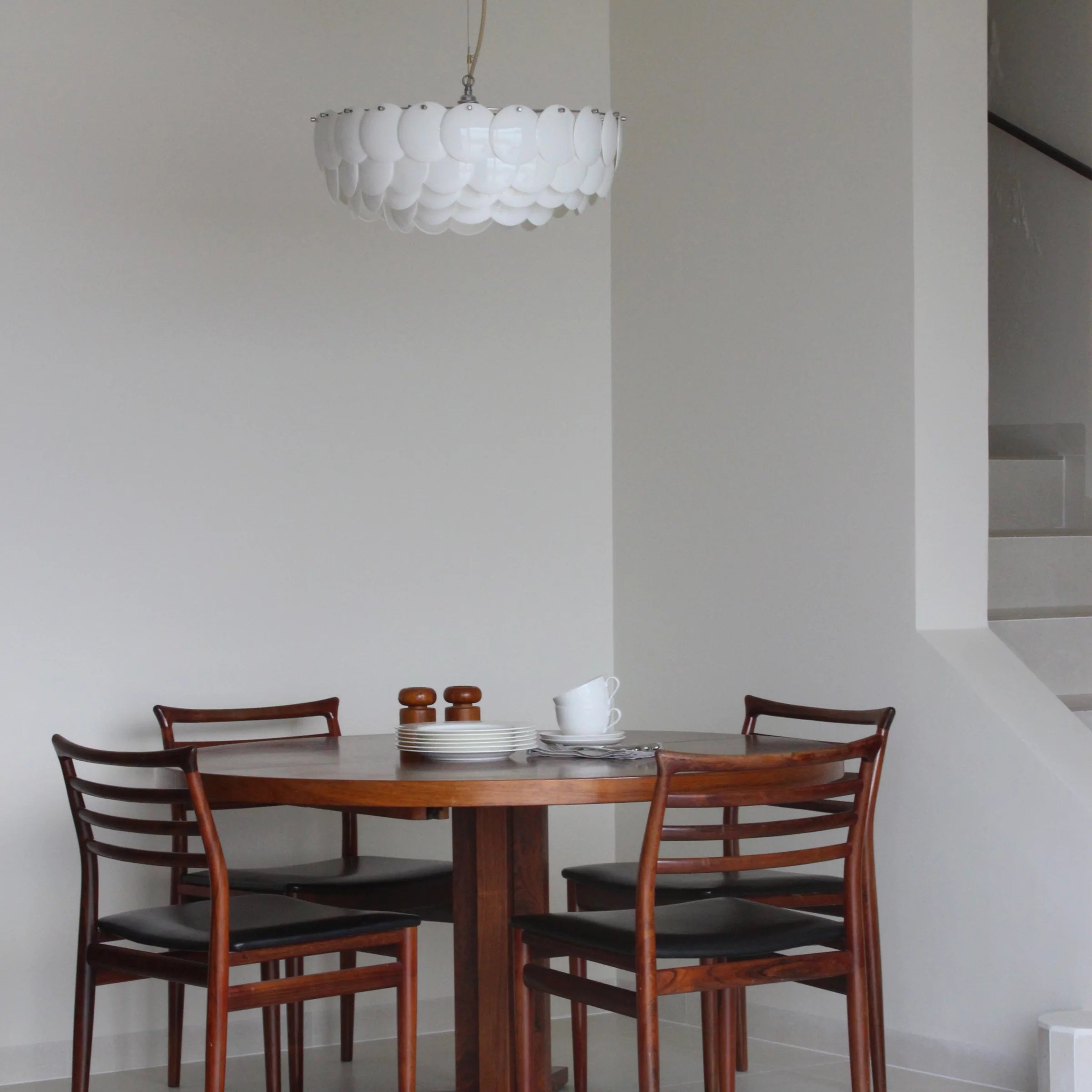 Coshael Postmodern Luxury Metal Ceramic Chandelier - Lamp Copper