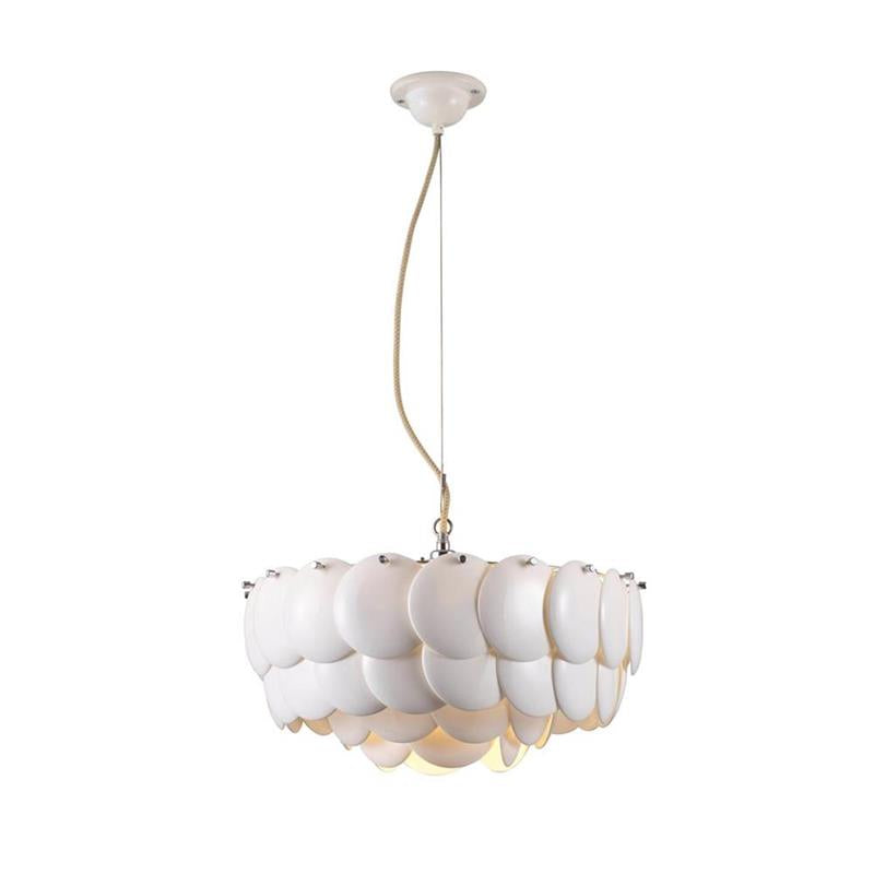 Coshael Postmodern Luxury Metal Ceramic Chandelier - Lamp Copper