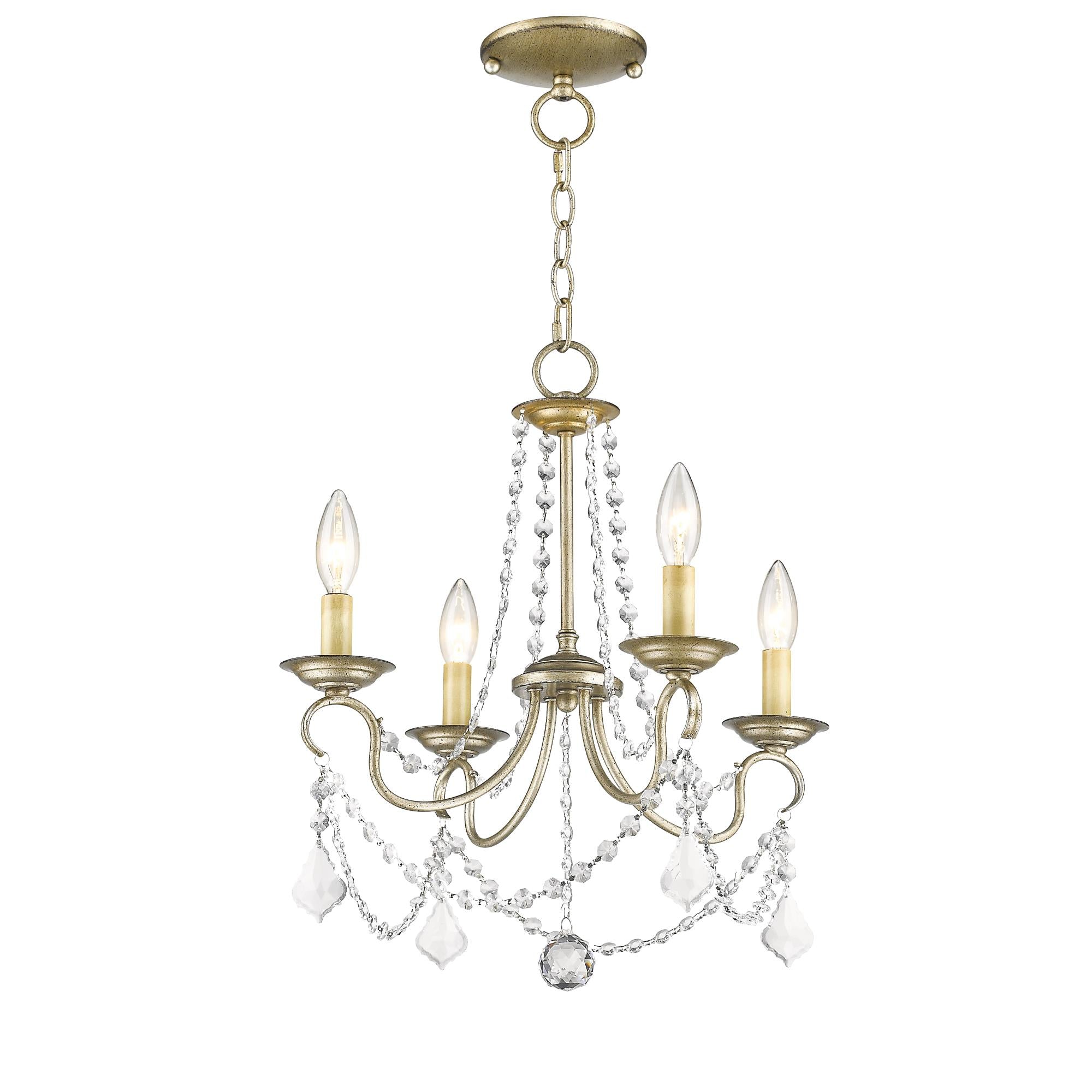 Mysorarae Postmodern Luxury Brass Crystal Chandelier - Lamp Copper