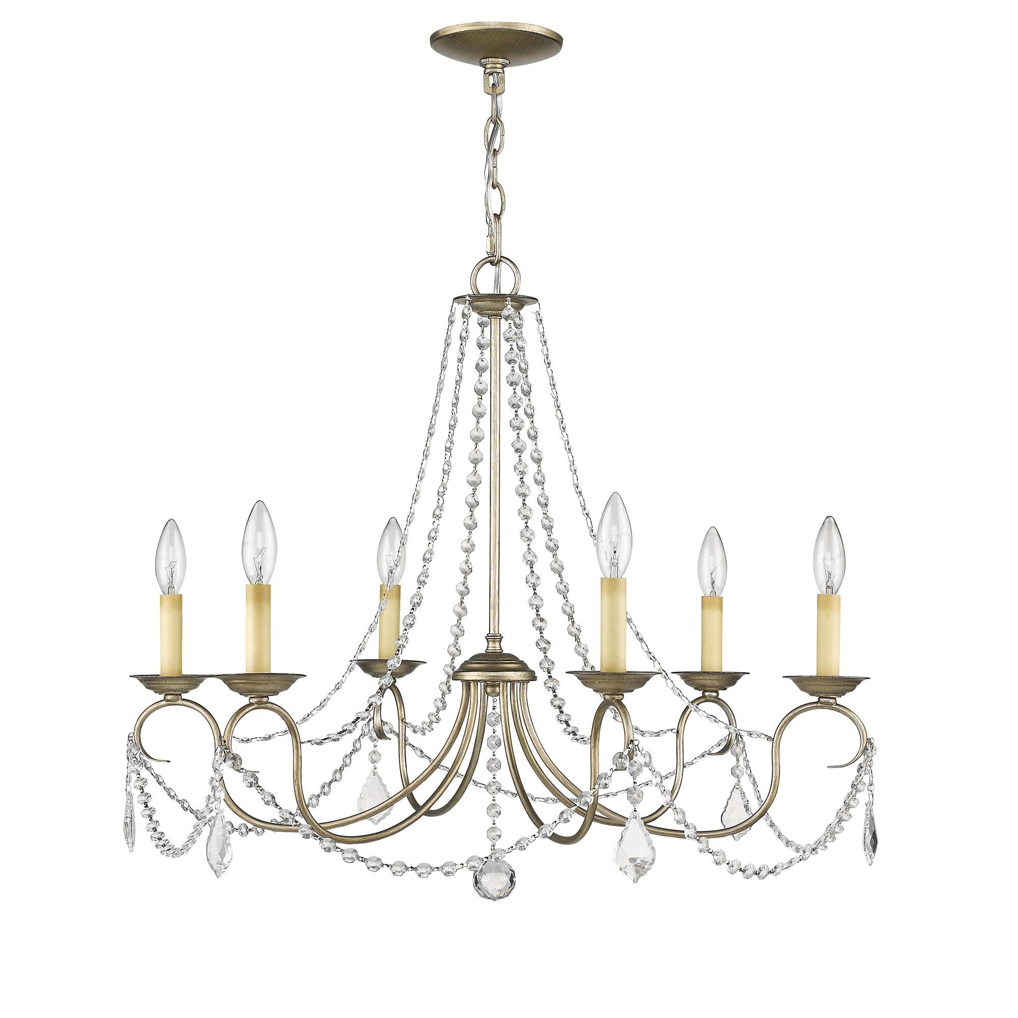 Mysorarae Postmodern Luxury Brass Crystal Chandelier - Lamp Copper